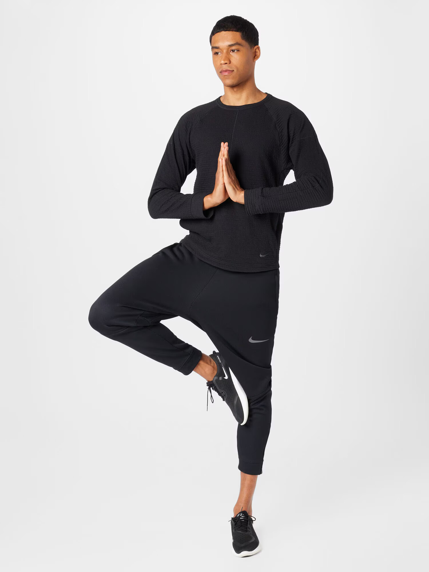 NIKE Tricou funcțional negru - Pled.ro