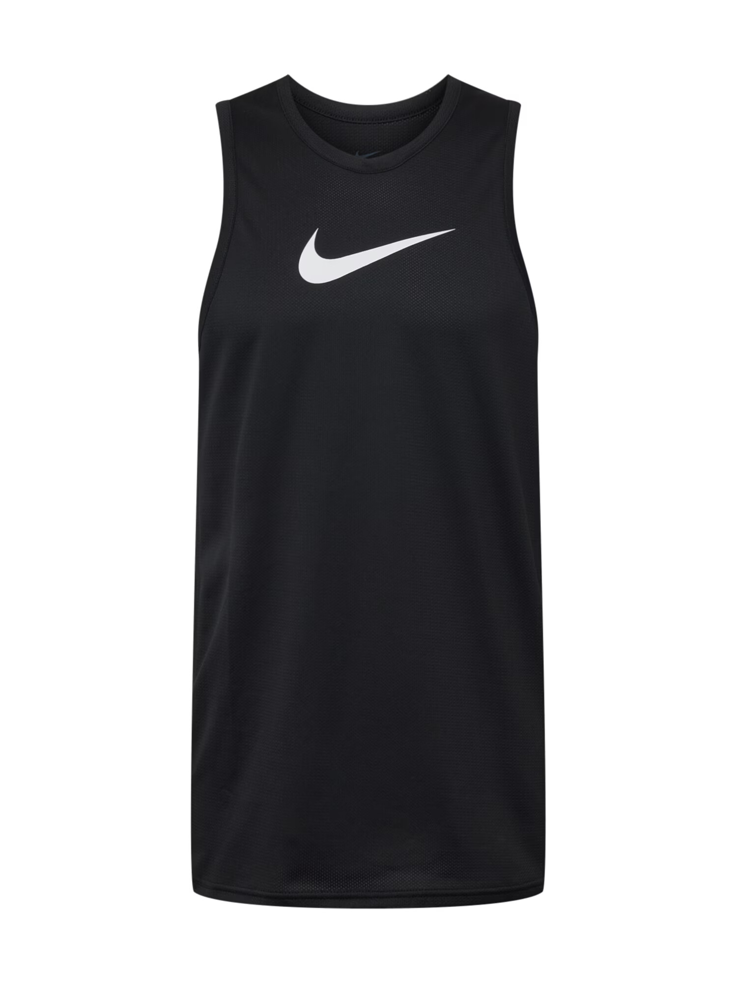 NIKE Tricou funcțional negru / alb - Pled.ro