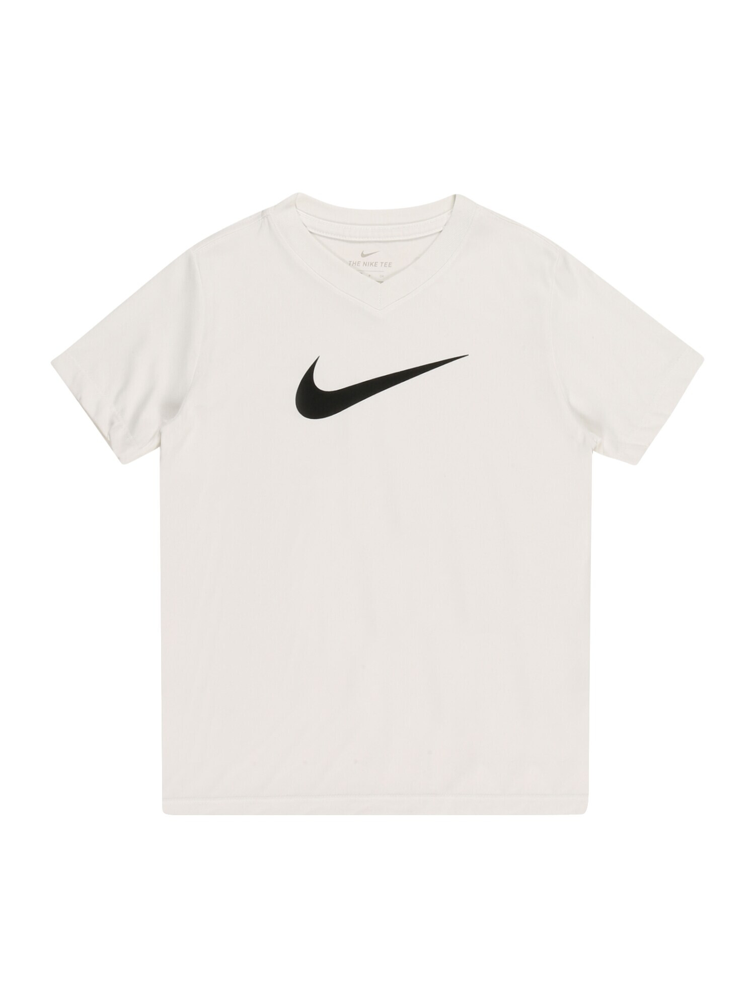 NIKE Tricou funcțional negru / alb - Pled.ro