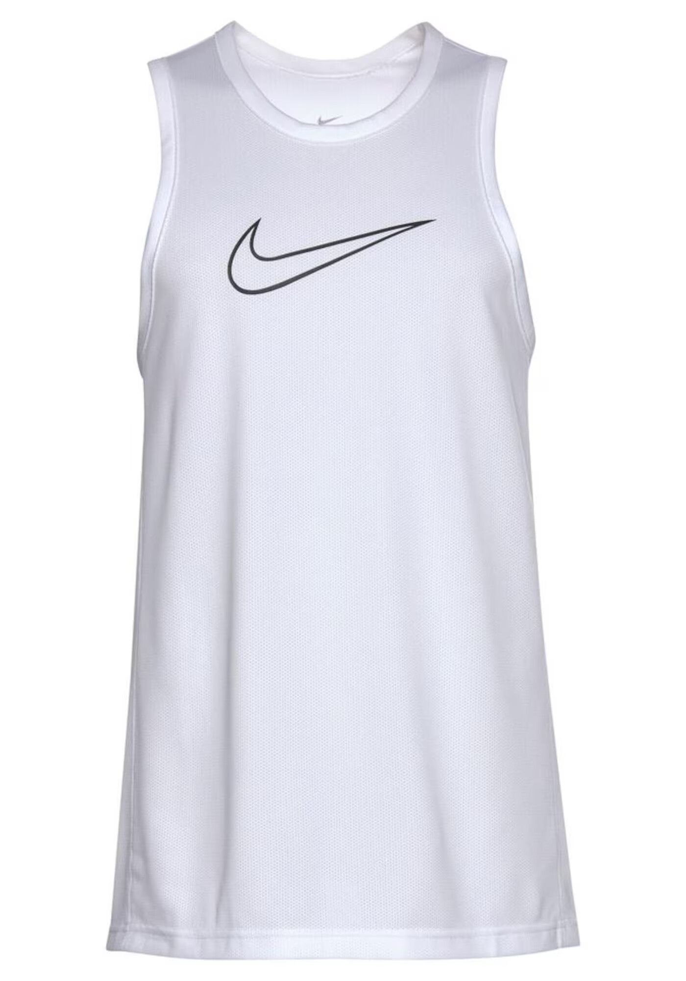 NIKE Tricou funcțional negru / alb - Pled.ro