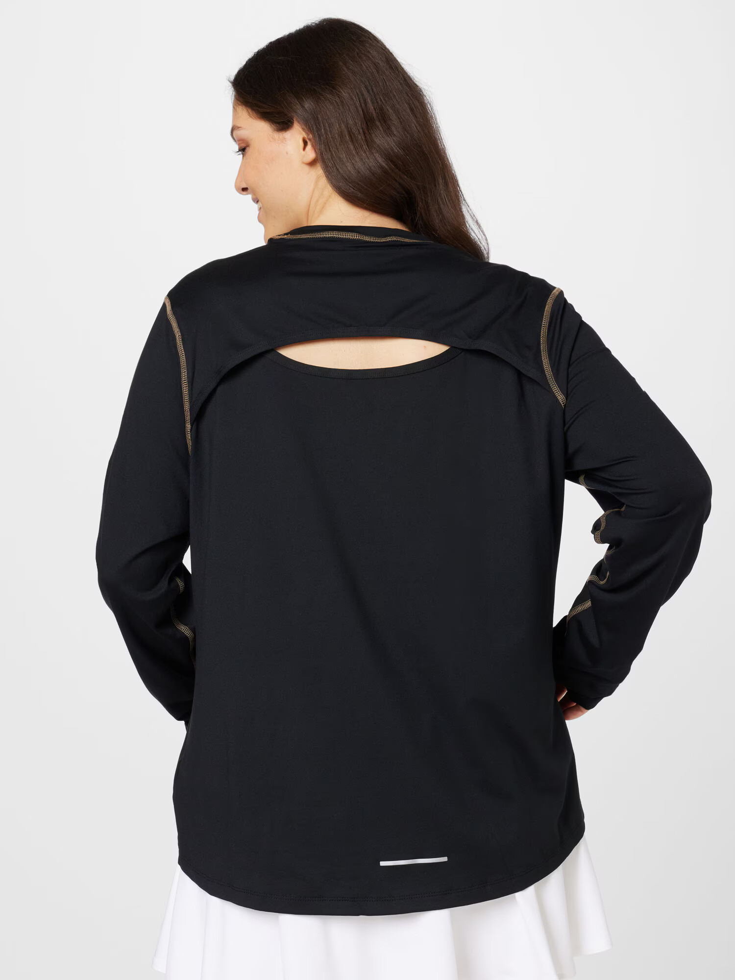 Nike Sportswear Tricou funcțional negru / alb - Pled.ro