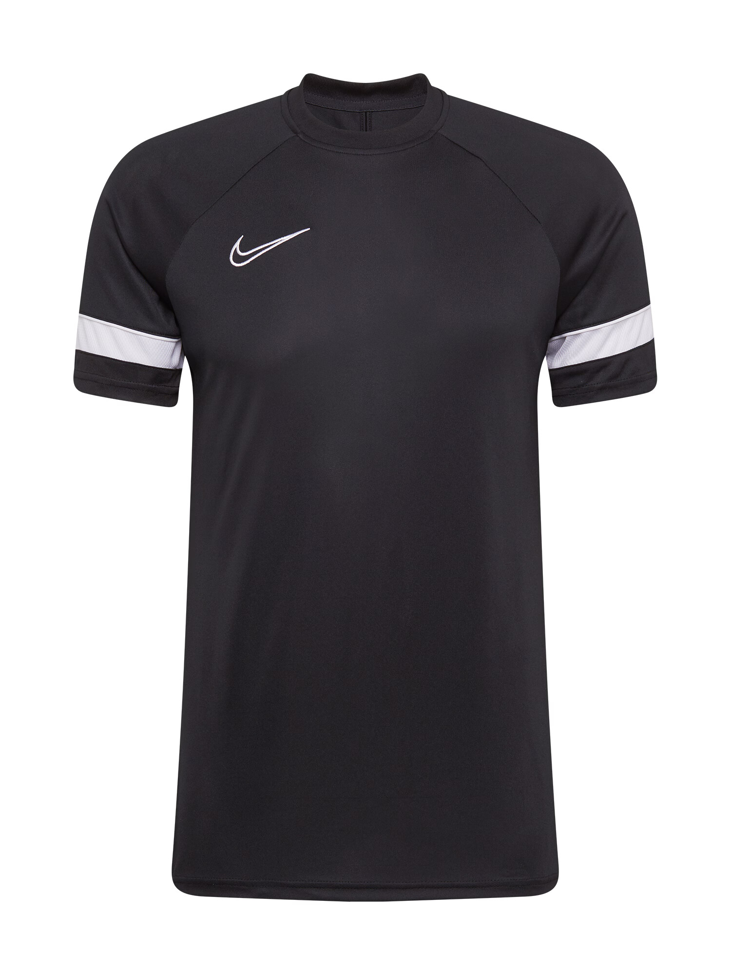 NIKE Tricou funcțional negru / alb - Pled.ro