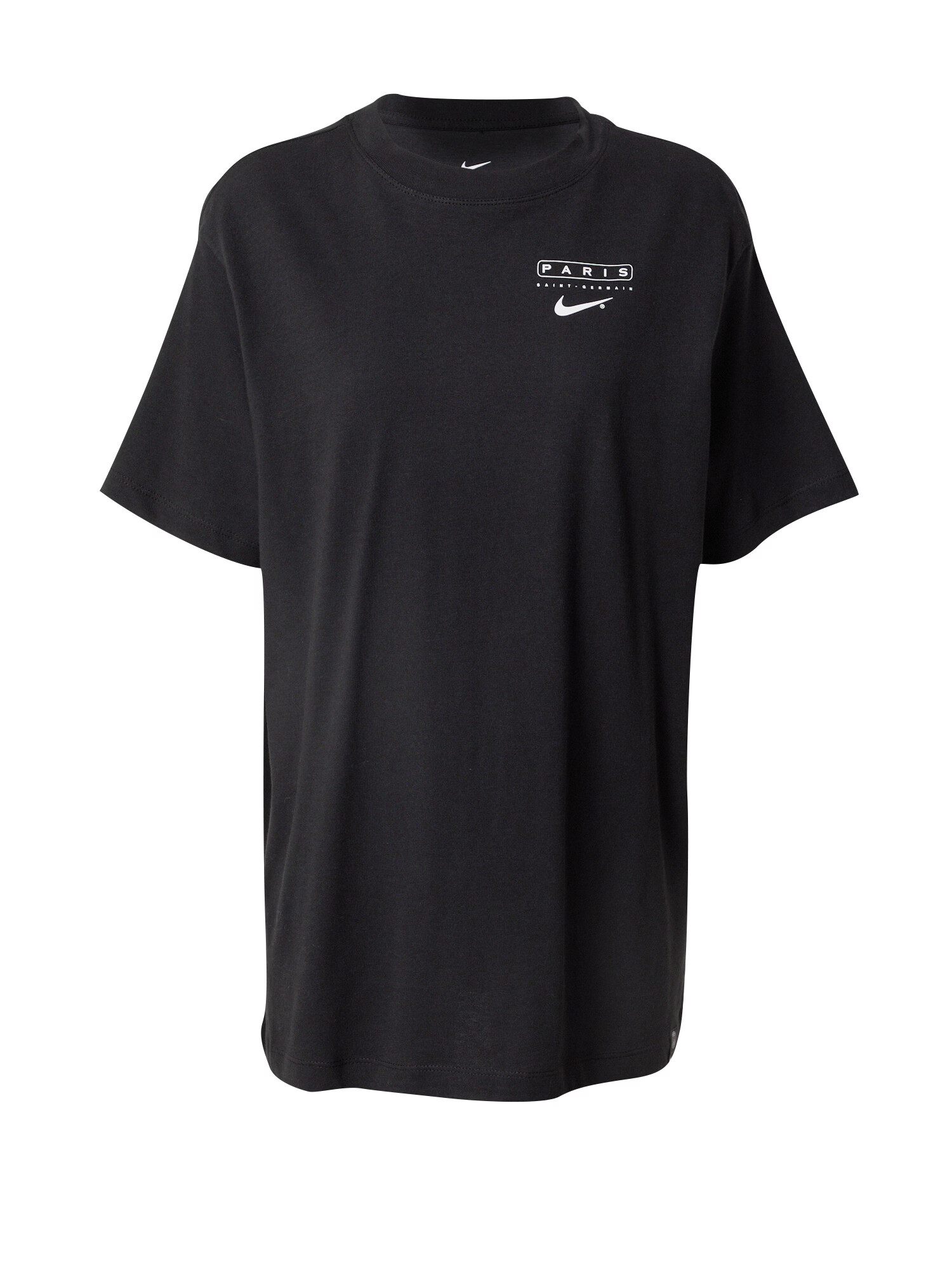 NIKE Tricou funcțional negru / alb - Pled.ro