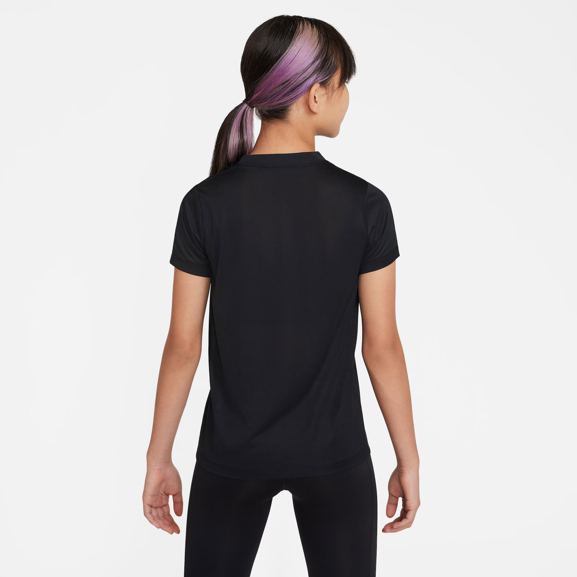 NIKE Tricou funcțional 'Legend' negru / alb - Pled.ro