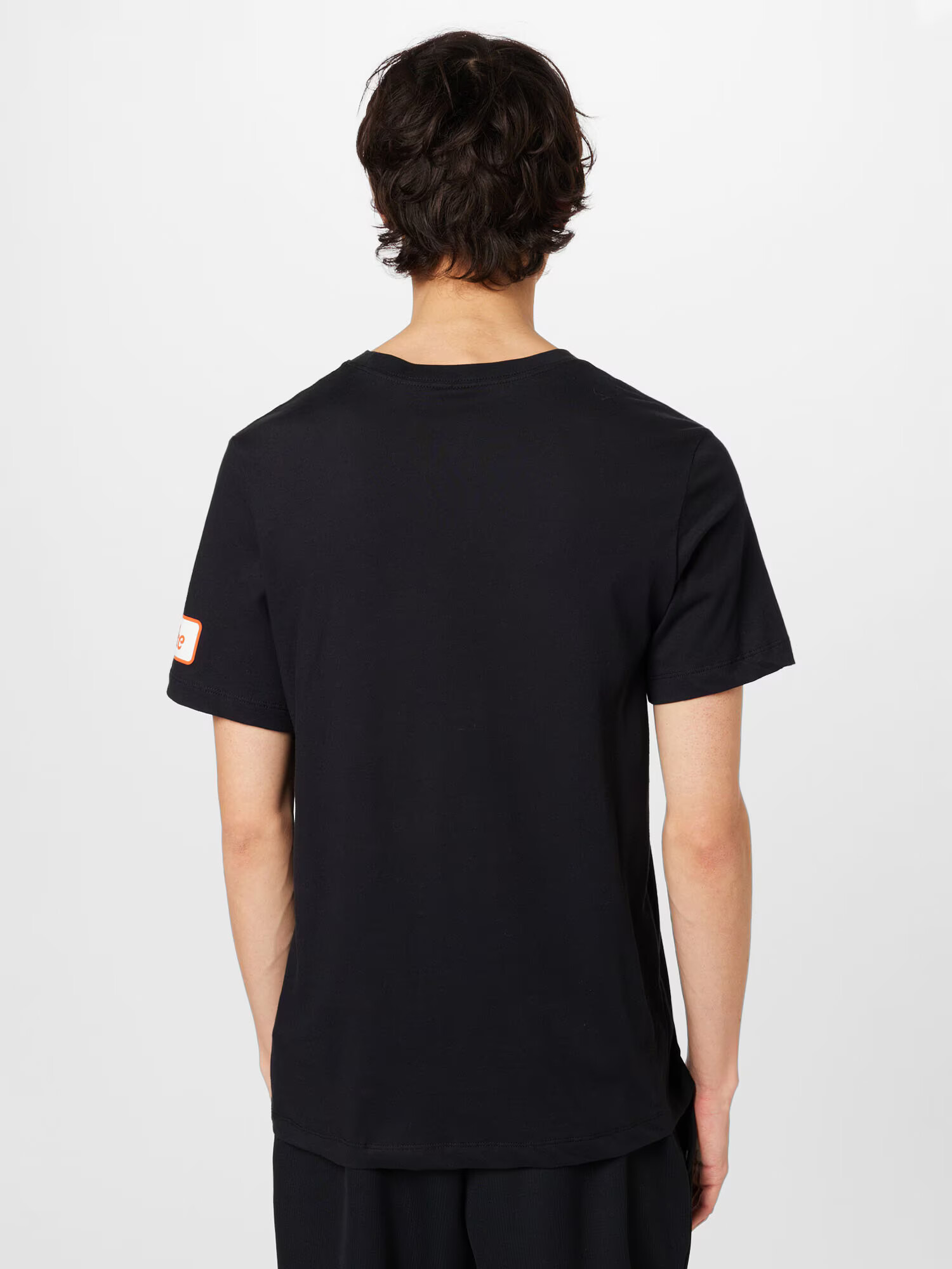 NIKE Tricou funcțional negru / alb - Pled.ro