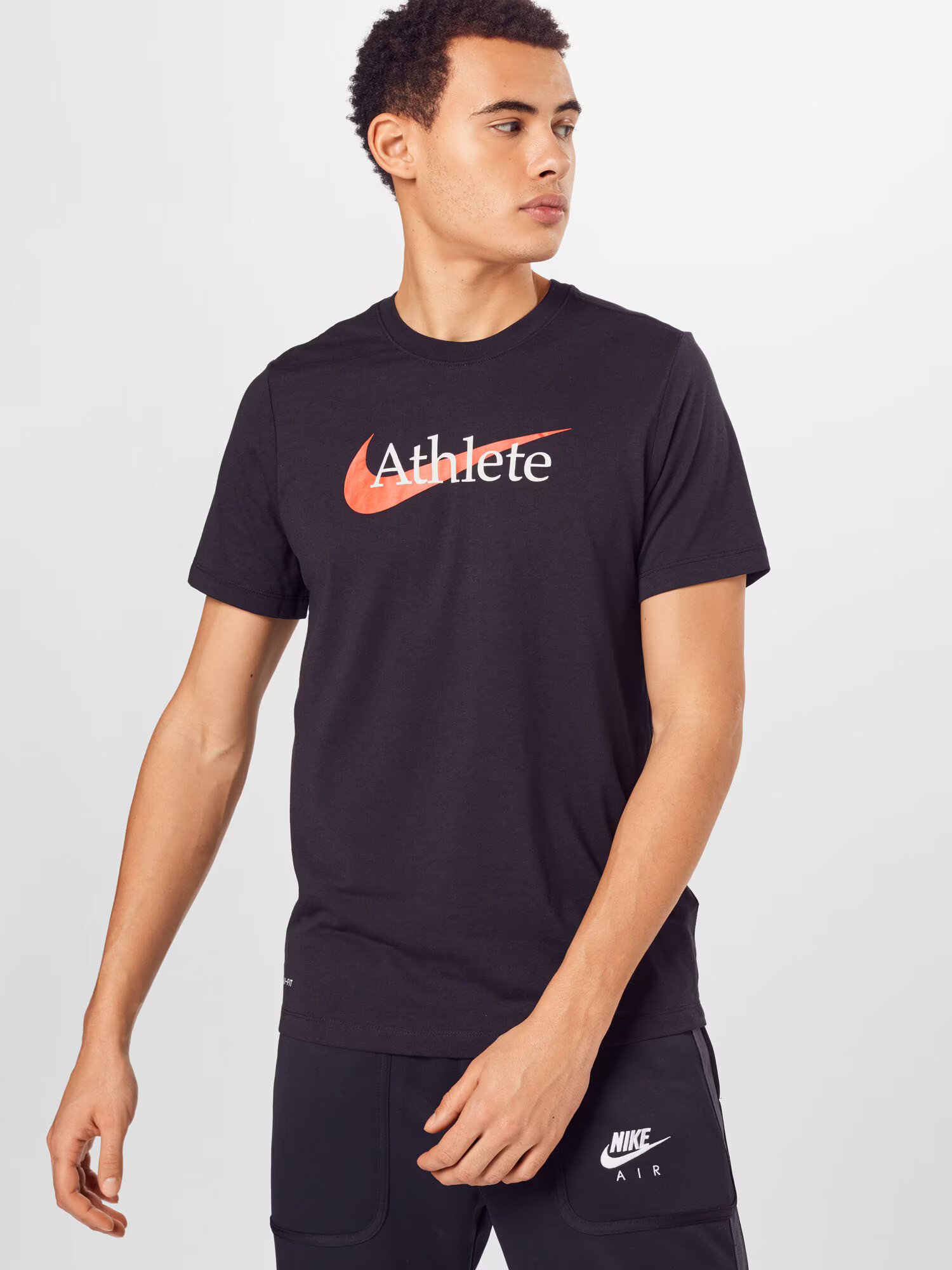 NIKE Tricou funcțional portocaliu homar / negru / alb - Pled.ro