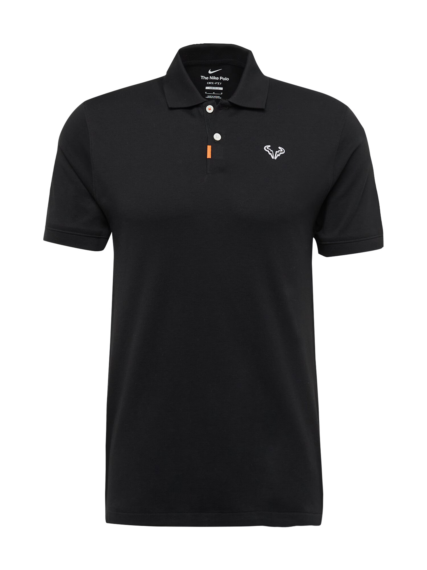 NIKE Tricou funcțional 'RAFA' negru / alb - Pled.ro