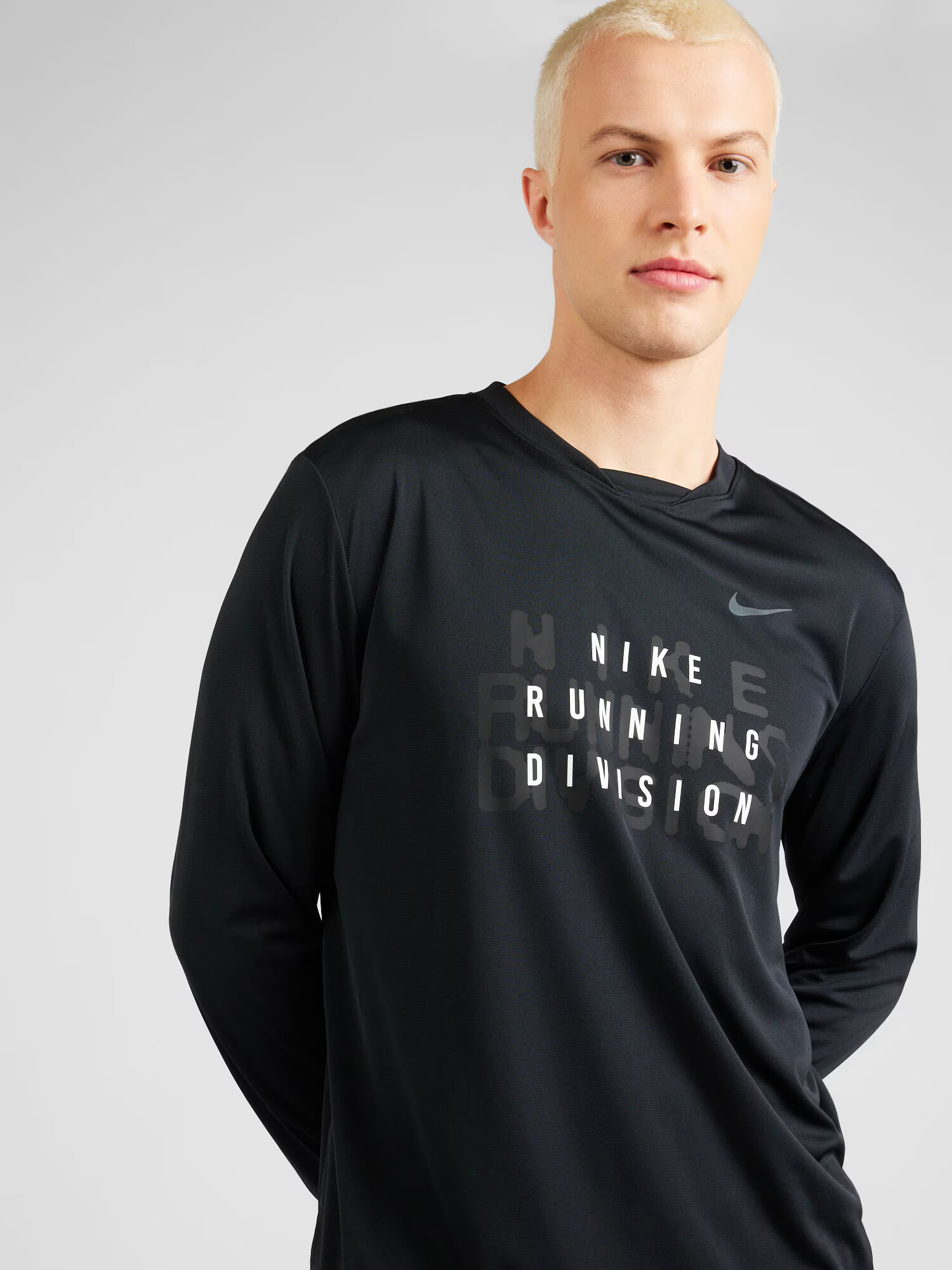 NIKE Tricou funcțional 'RDVN RIS 365' gri / gri metalic / negru / alb - Pled.ro