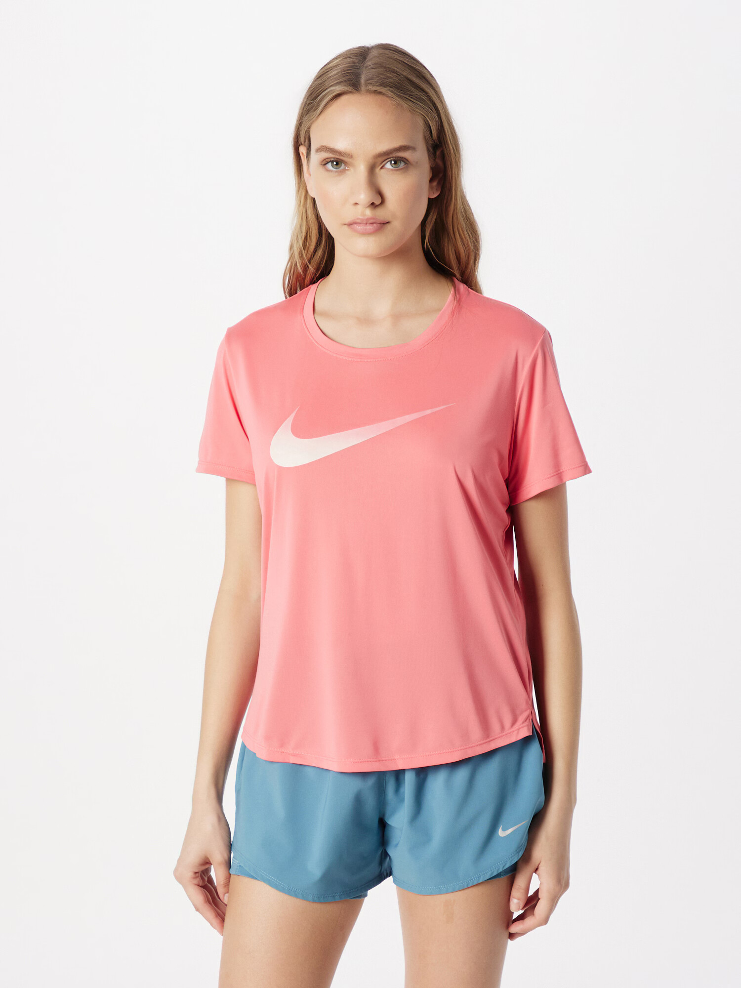 Nike Sportswear Tricou funcțional roz / alb - Pled.ro