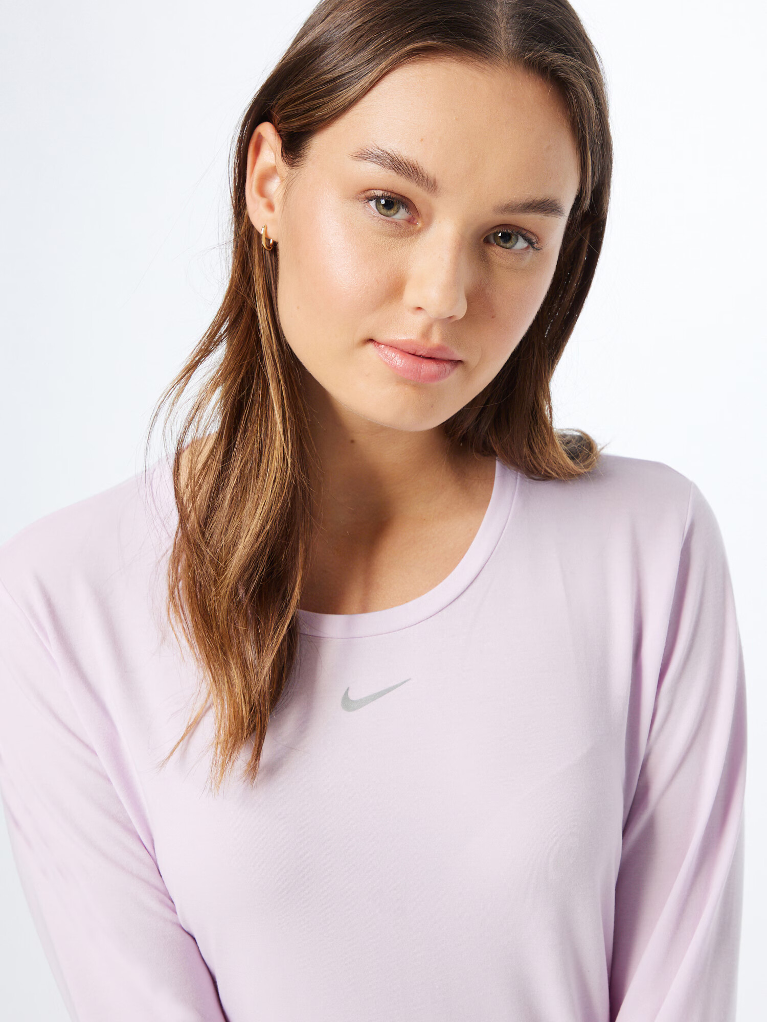 NIKE Tricou funcțional roz / argintiu - Pled.ro