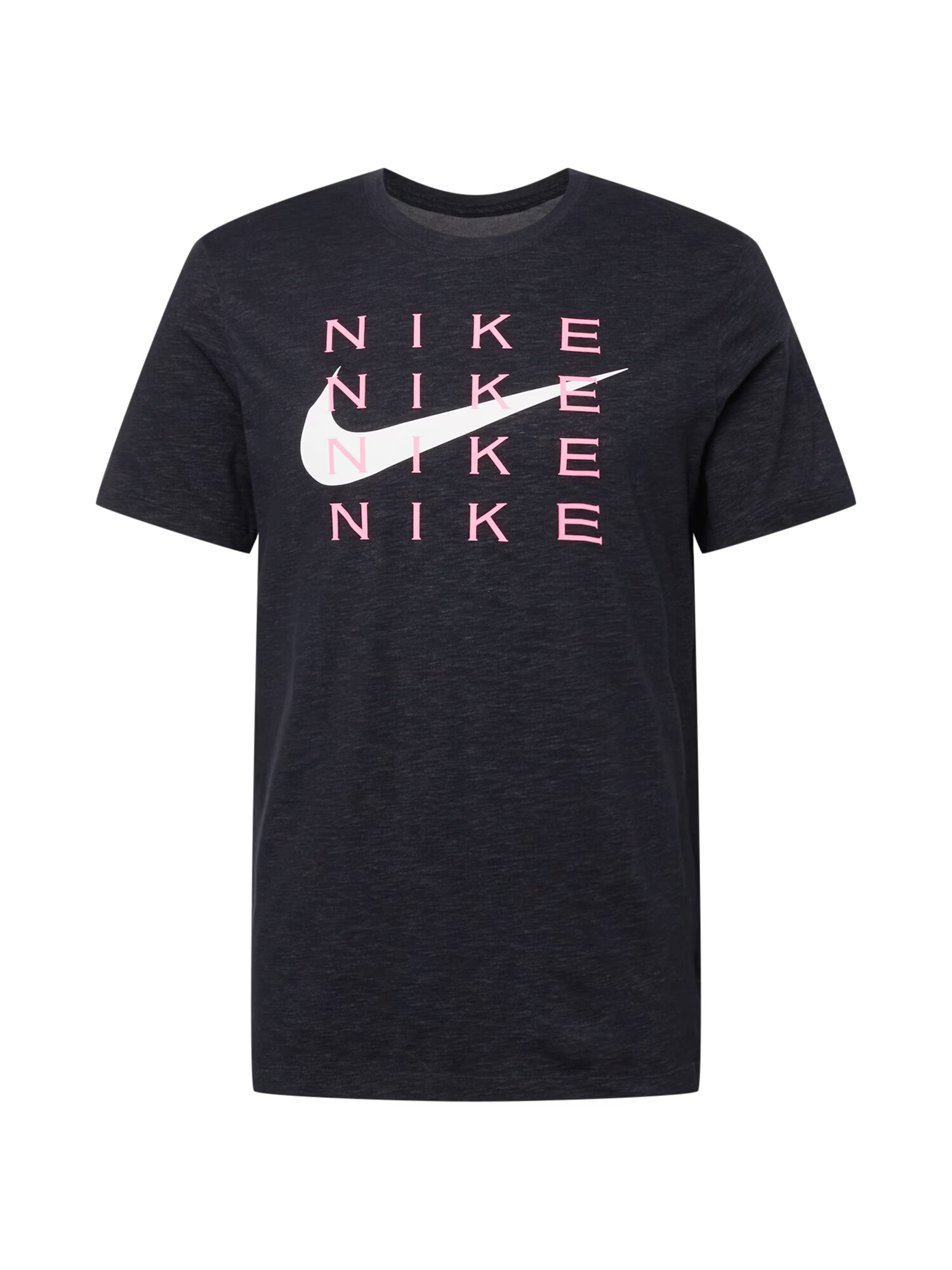 NIKE Tricou funcțional roz deschis / negru / alb - Pled.ro