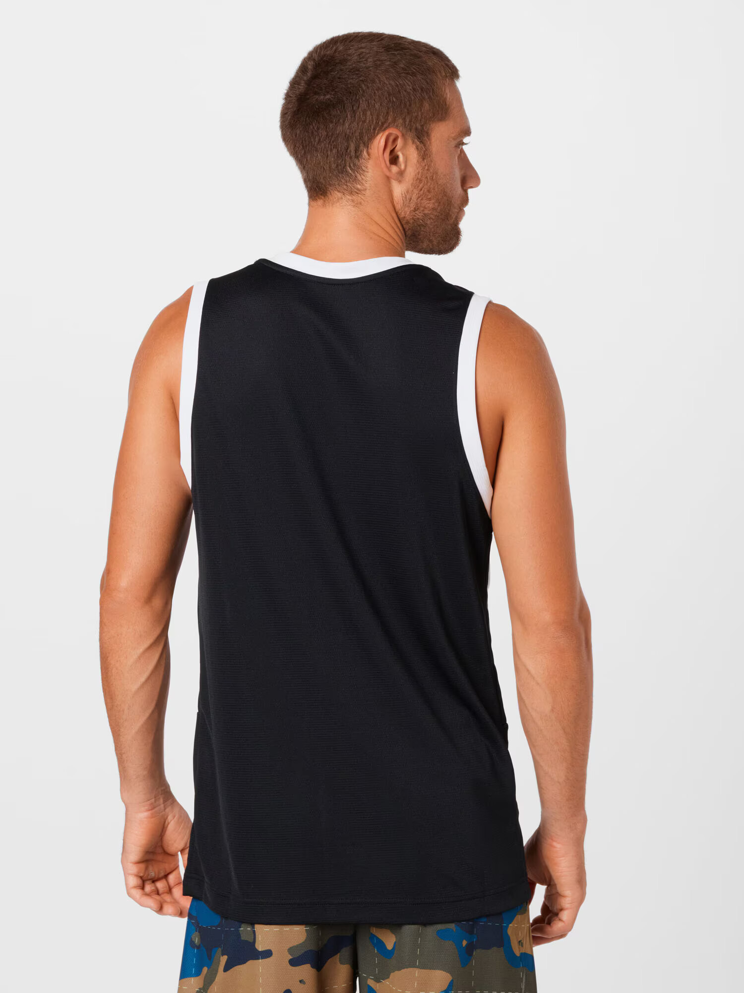 NIKE Tricou funcțional 'Starting' negru / alb - Pled.ro