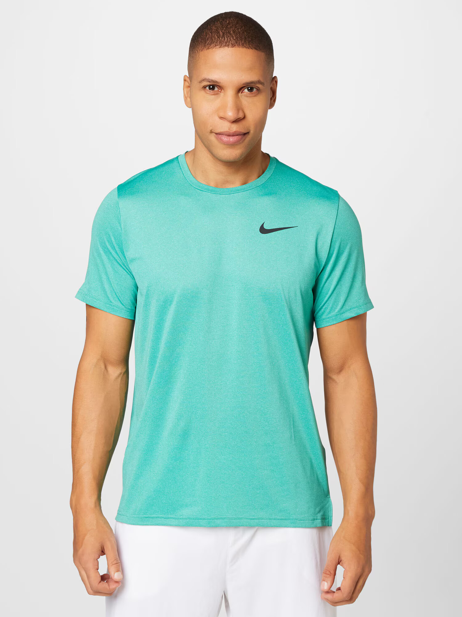 NIKE Tricou funcțional verde jad / negru - Pled.ro