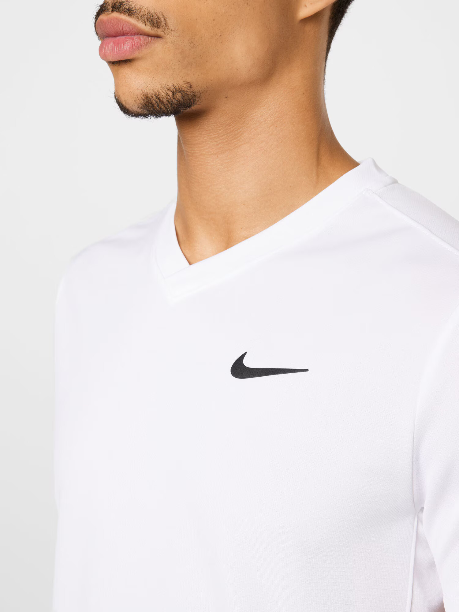 NIKE Tricou funcțional 'Victory' negru / alb - Pled.ro