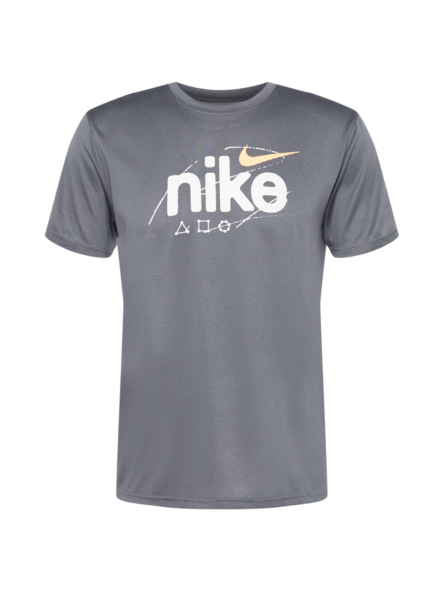 NIKE Tricou funcțional 'WILD CLASH' galben deschis / gri închis / alb - Pled.ro