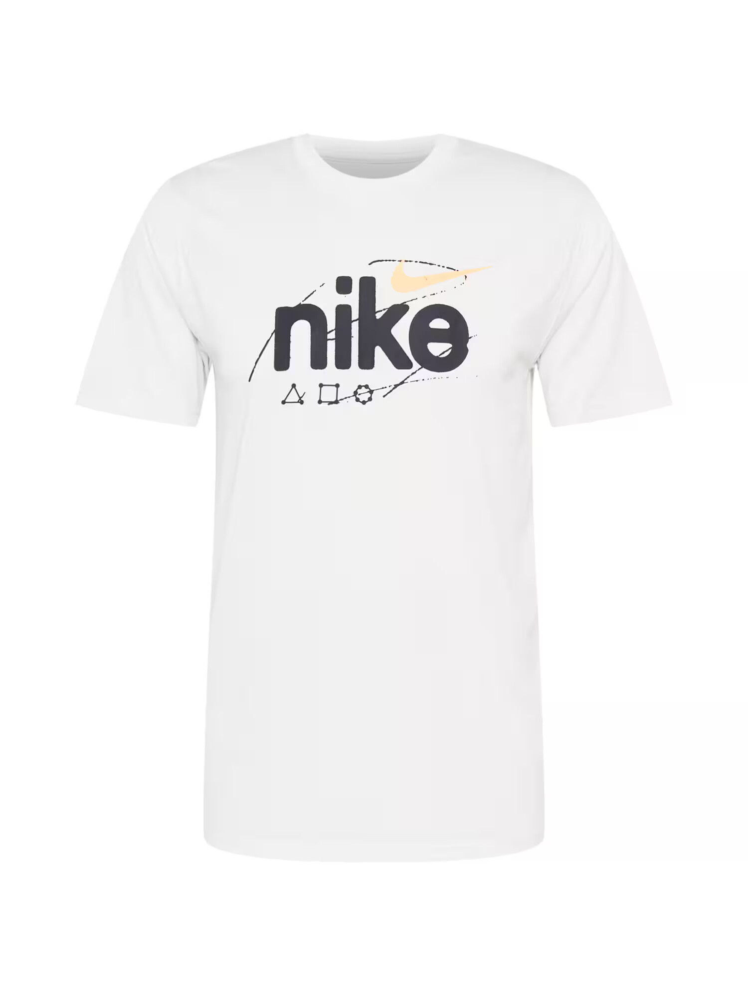 NIKE Tricou funcțional 'WILD CLASH' galben pastel / negru / alb - Pled.ro