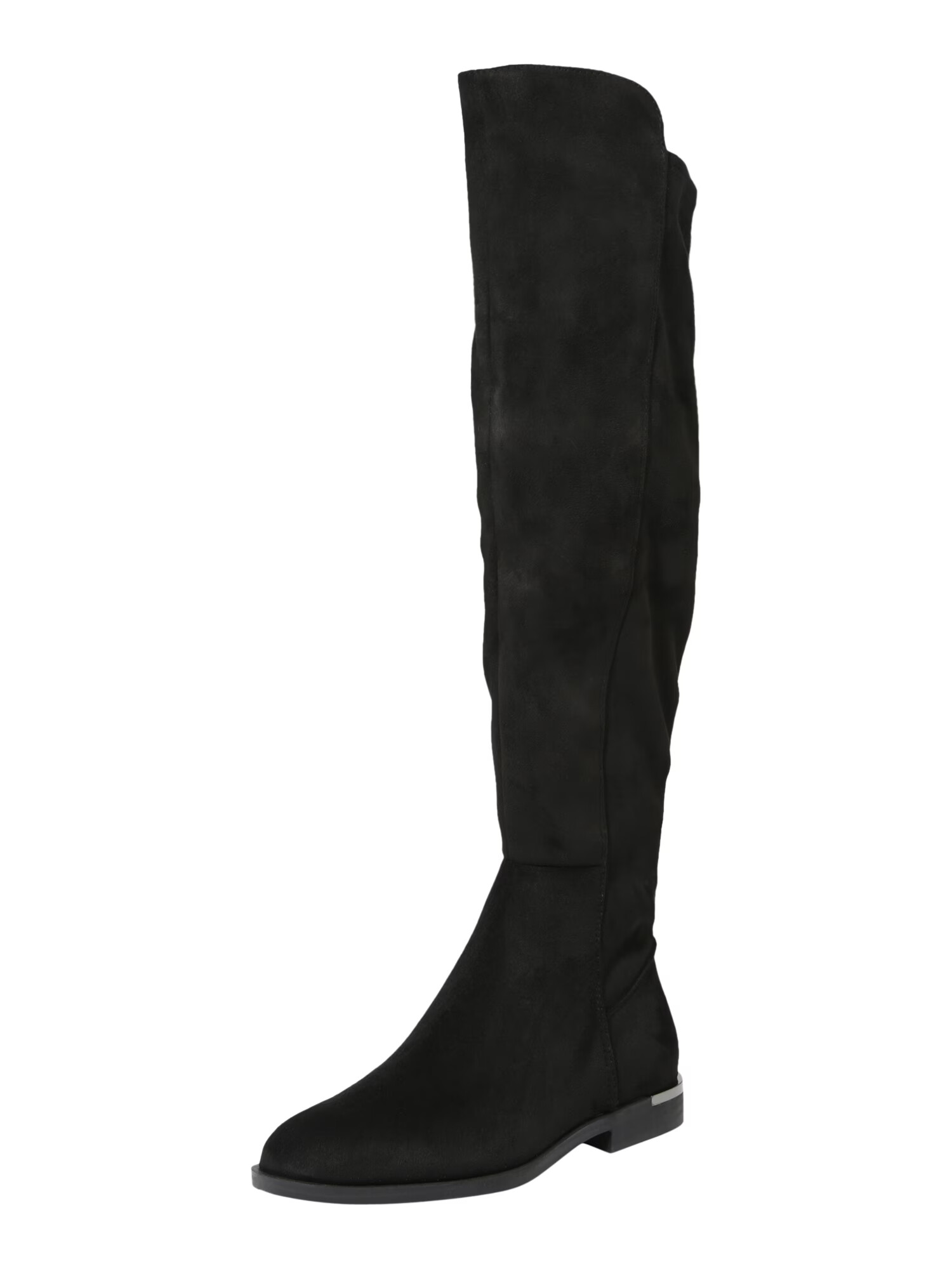 Nine West Cizme peste genunchi negru - Pled.ro