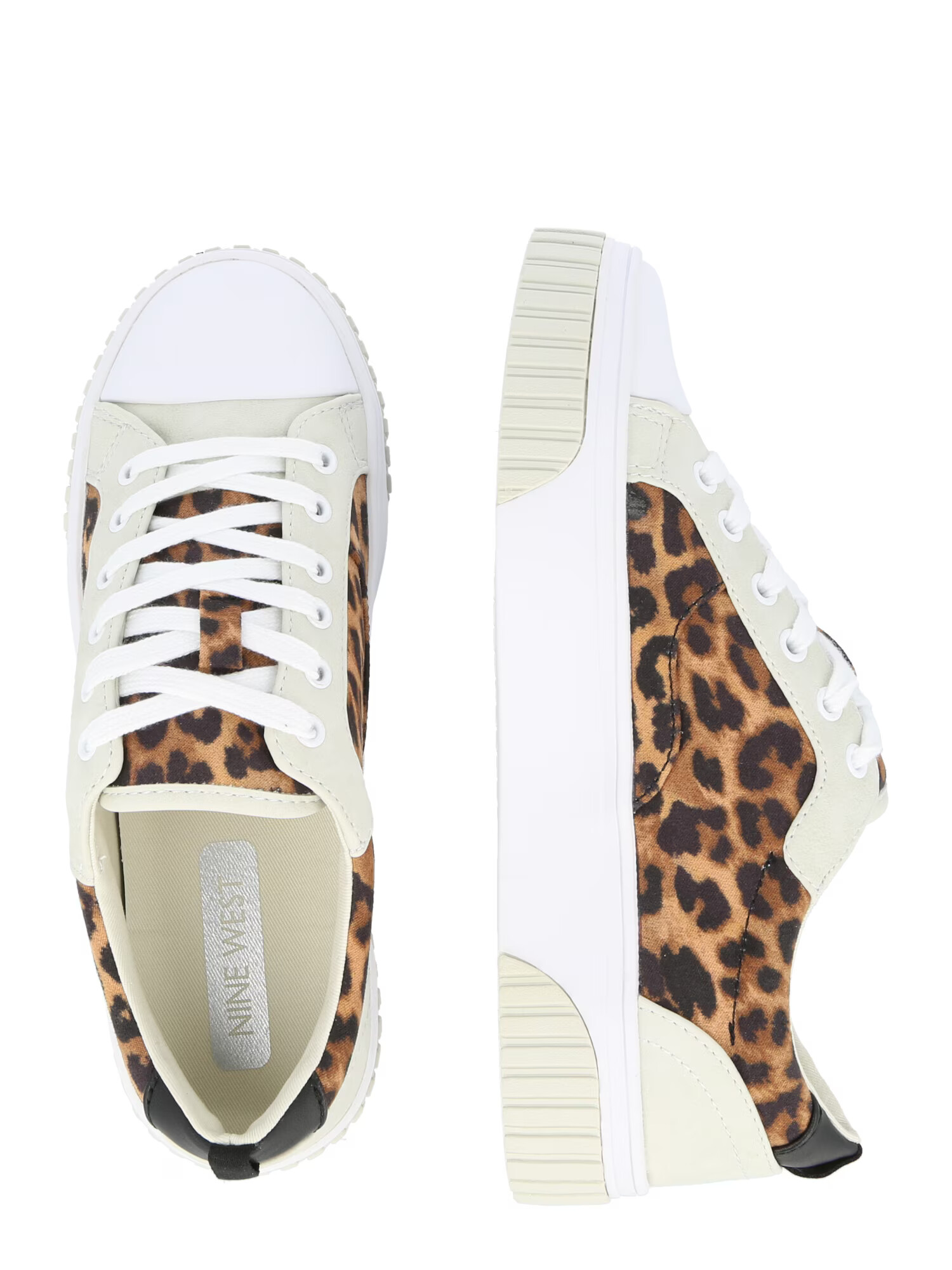 Nine West Sneaker low 'DEWY2' bej / maro / negru / alb - Pled.ro