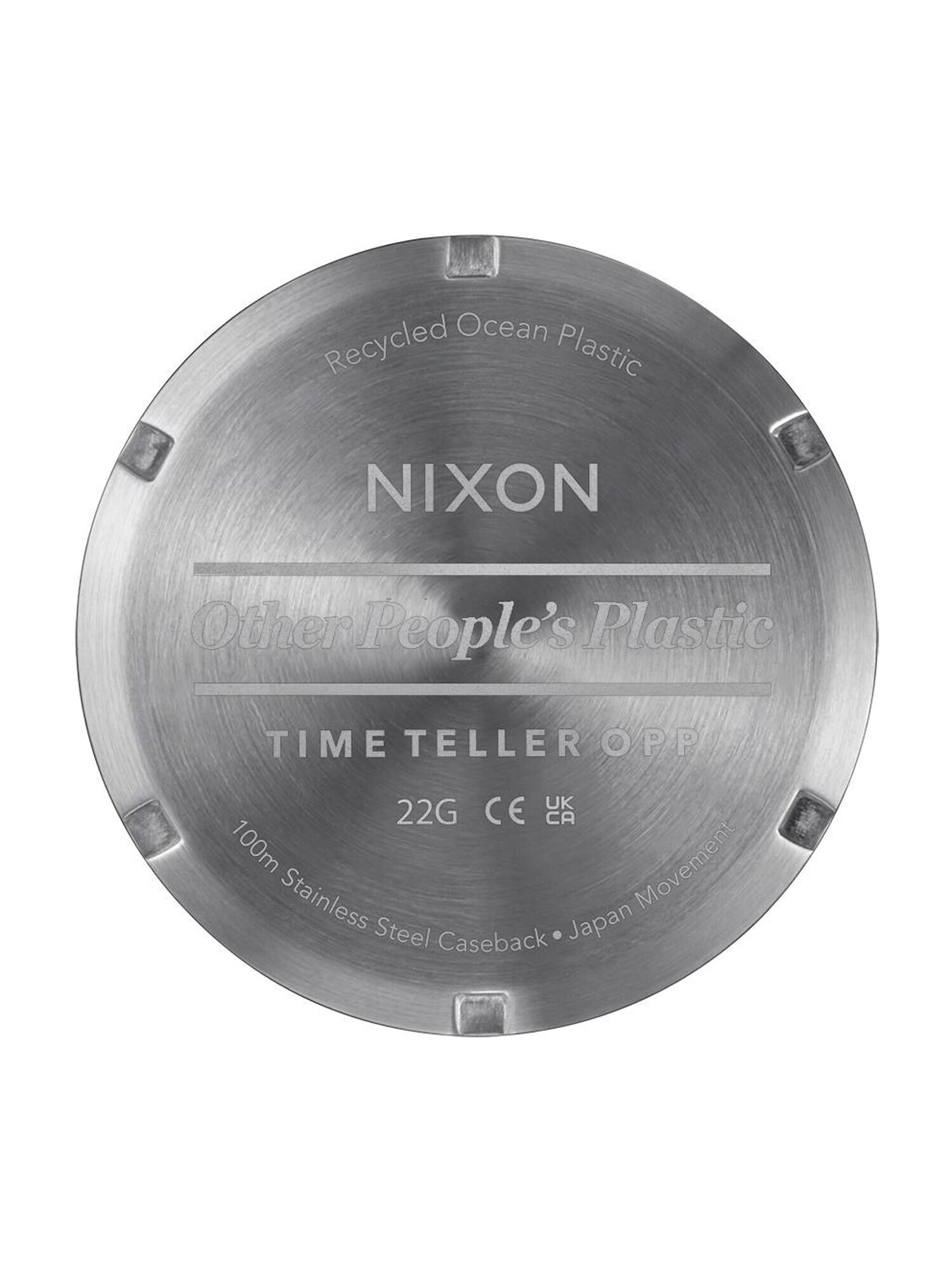 Nixon Ceas analogic 'Time Teller' crem / gri metalic - Pled.ro