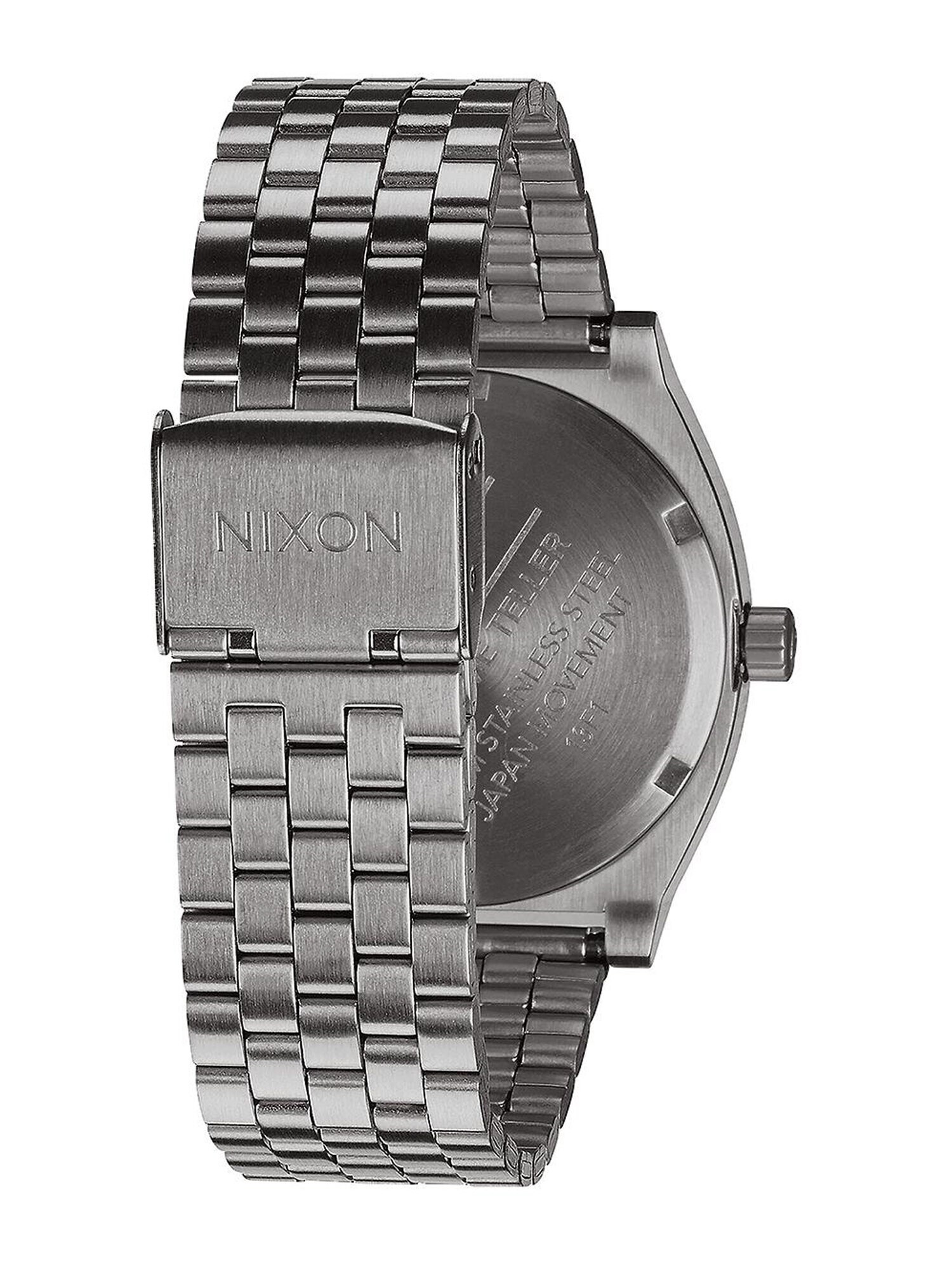 Nixon Ceas analogic 'Time Teller' negru / argintiu - Pled.ro