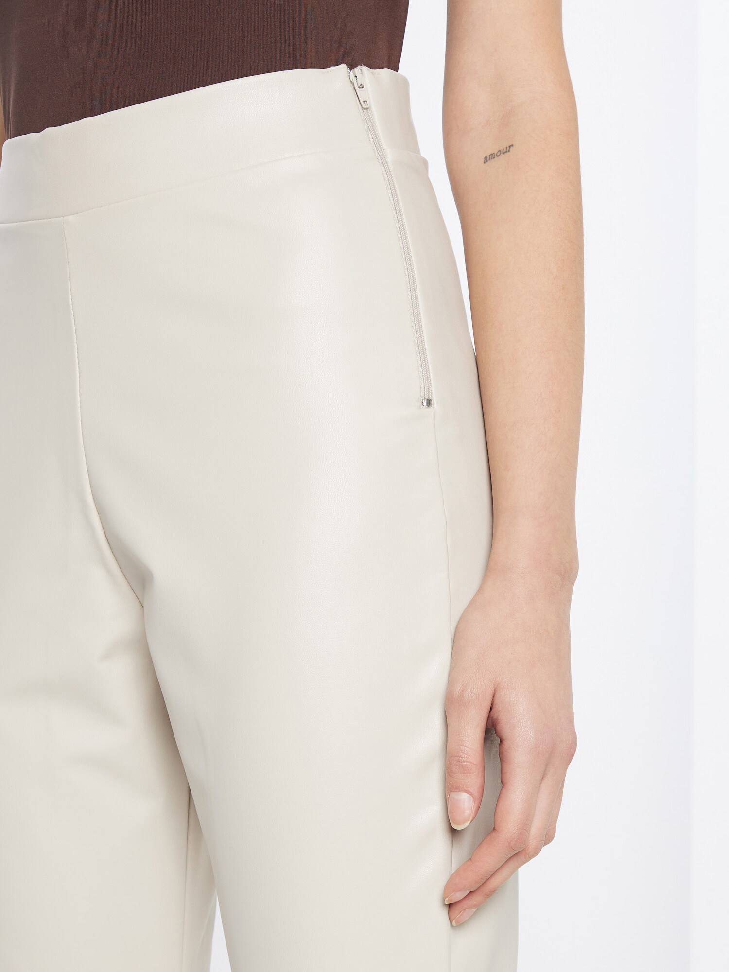 NLY by Nelly Pantaloni gri taupe - Pled.ro