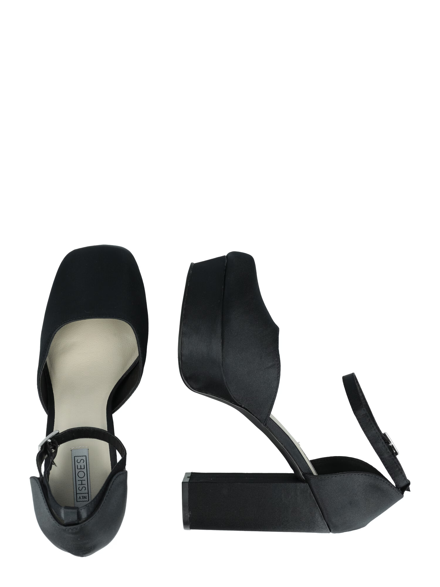 NLY by Nelly Pumps cu platformă negru - Pled.ro