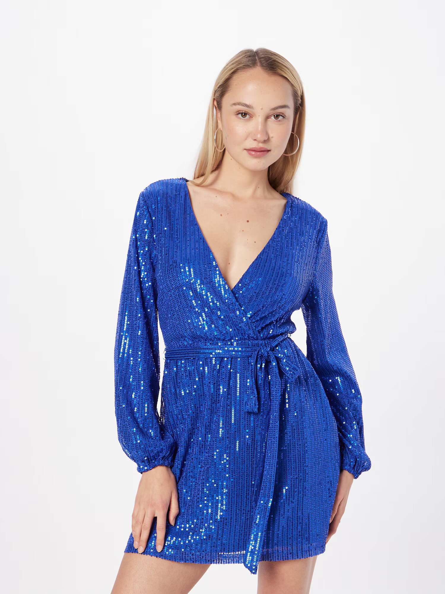 NLY by Nelly Rochie albastru cobalt - Pled.ro