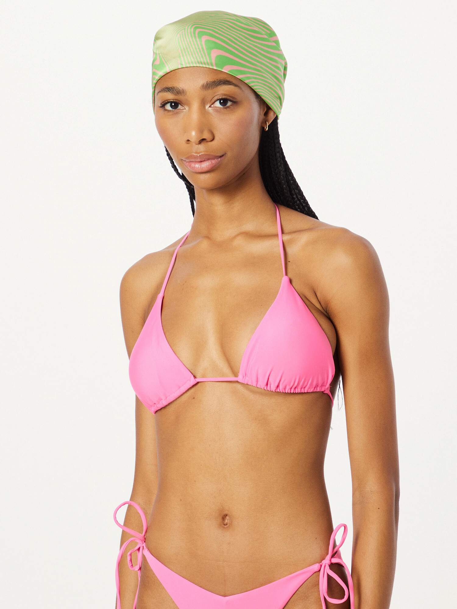 NLY by Nelly Sutien costum de baie roz deschis - Pled.ro