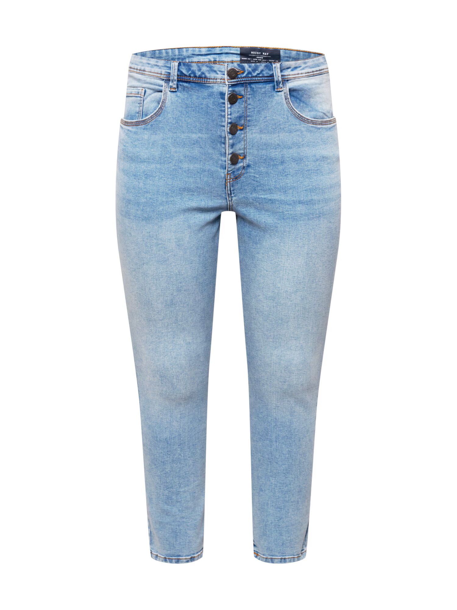 Noisy May Curve Jeans albastru denim - Pled.ro