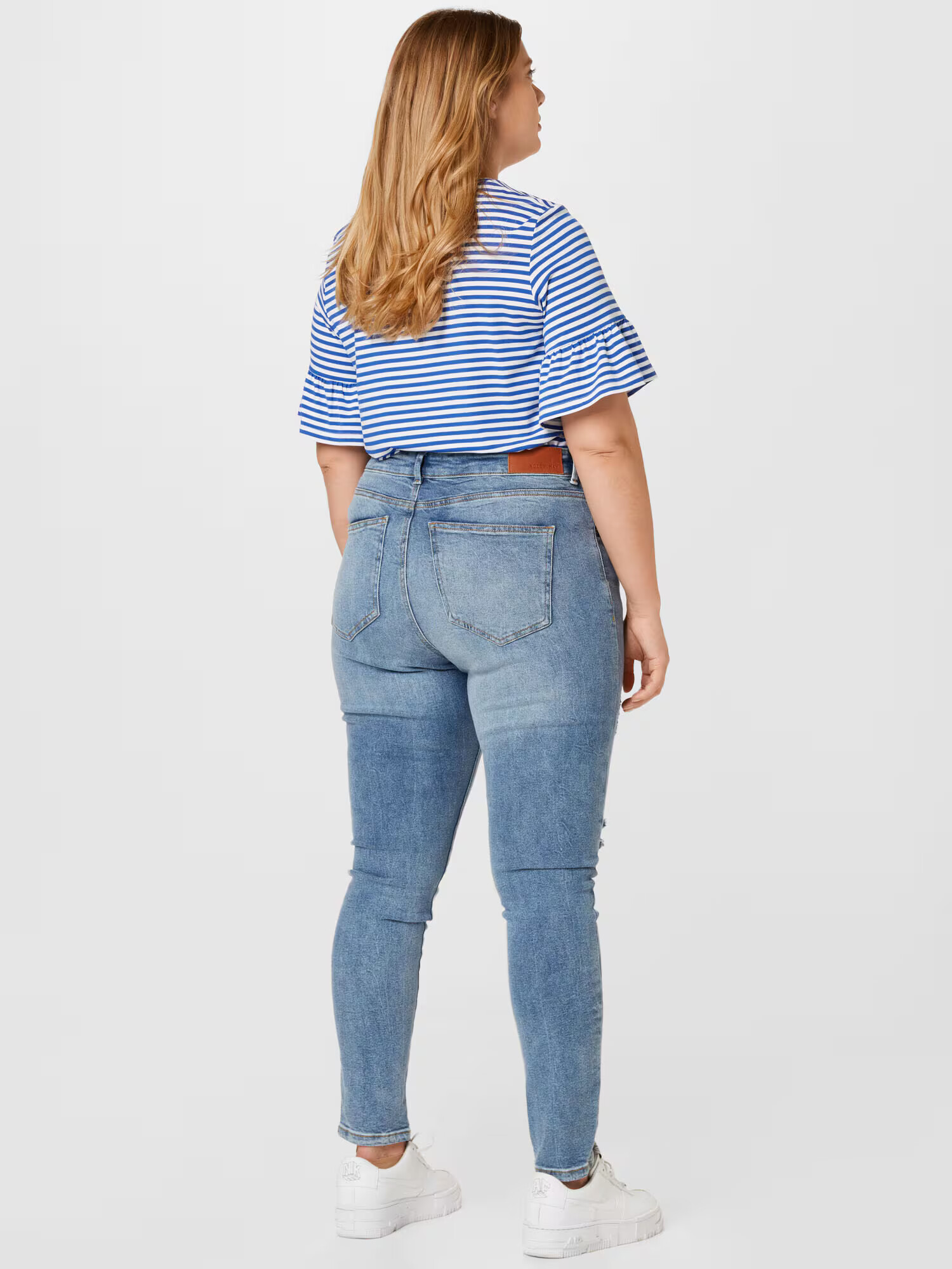 Noisy May Curve Jeans 'CALLIE' albastru denim - Pled.ro