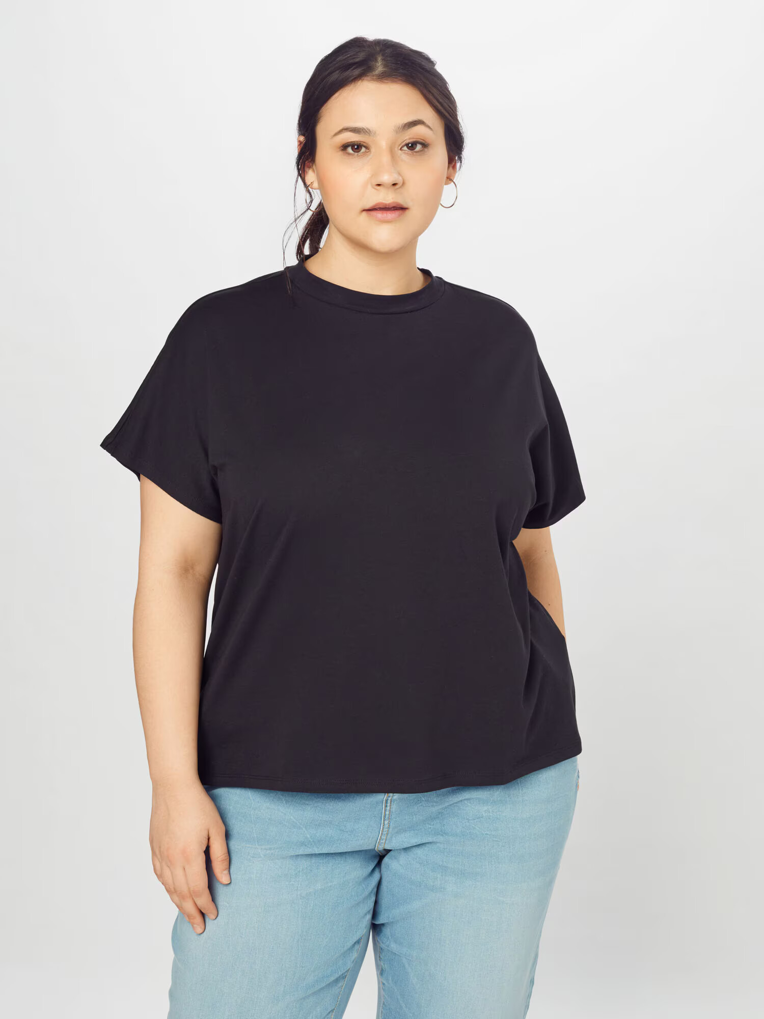 Noisy May Curve Tricou 'HAILEY' negru - Pled.ro