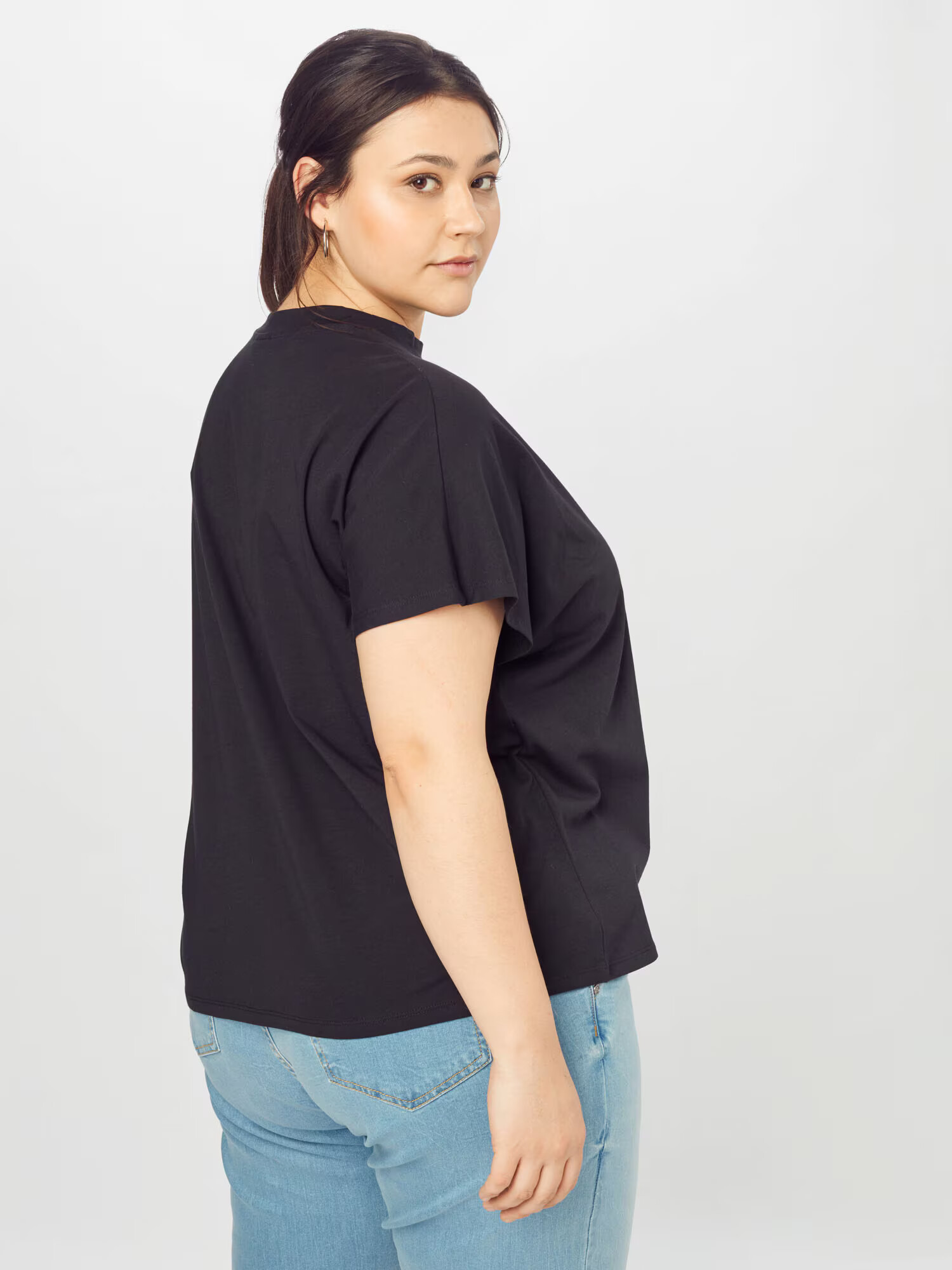 Noisy May Curve Tricou 'HAILEY' negru - Pled.ro