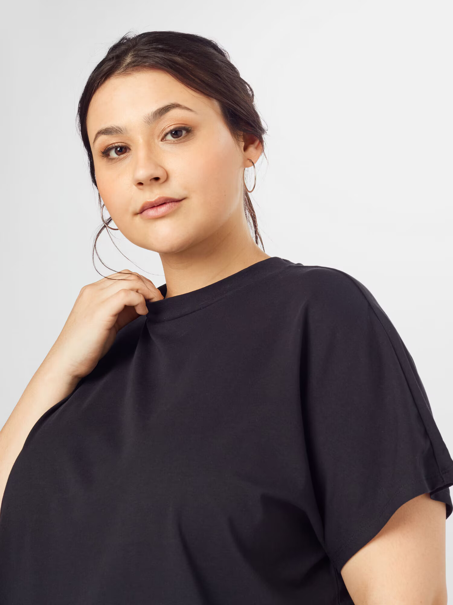 Noisy May Curve Tricou 'HAILEY' negru - Pled.ro