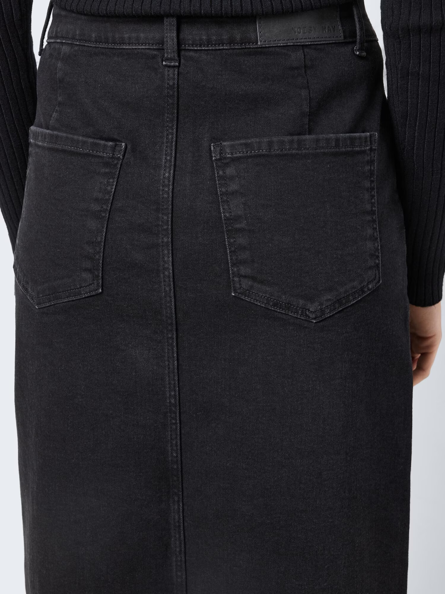 Noisy may Fustă 'KATH' negru denim - Pled.ro