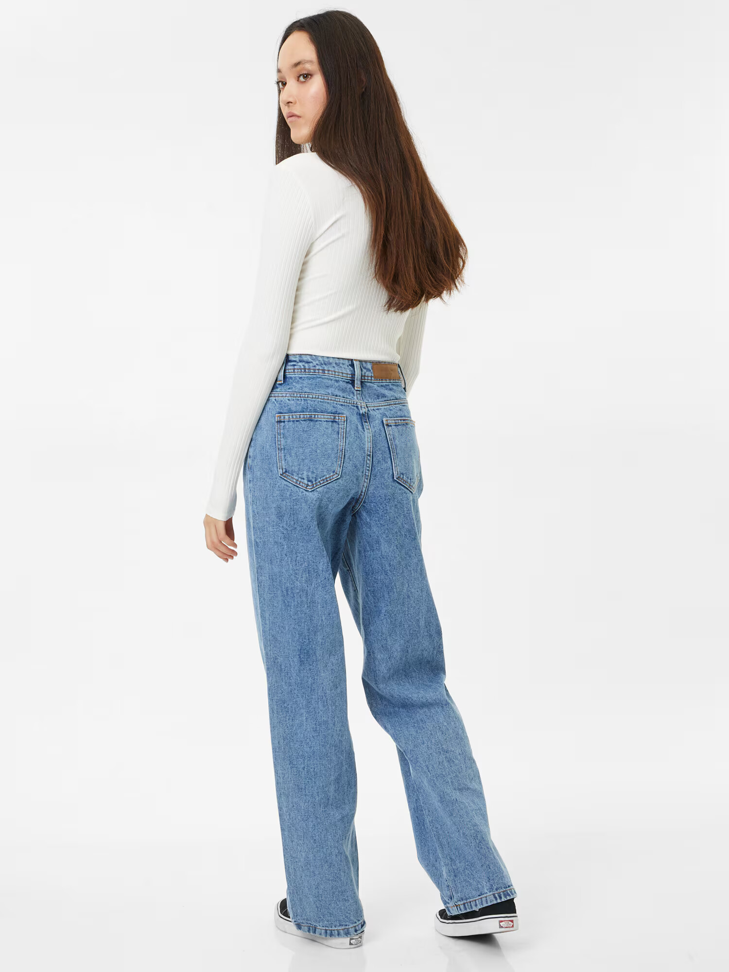 Noisy may Jeans albastru denim - Pled.ro