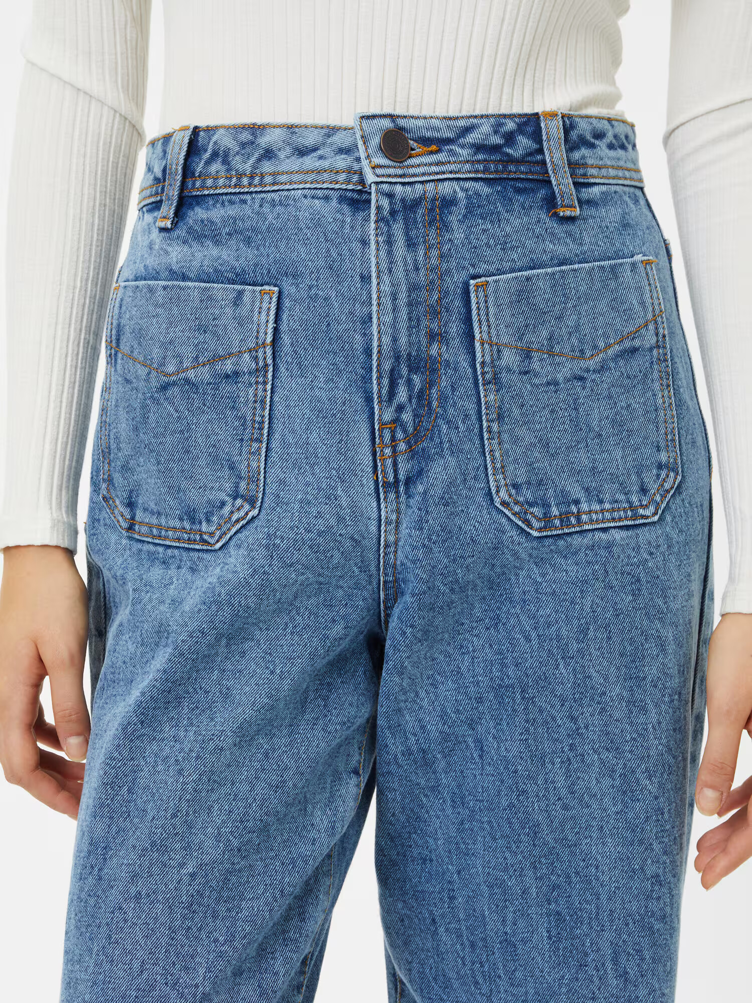 Noisy may Jeans albastru denim - Pled.ro