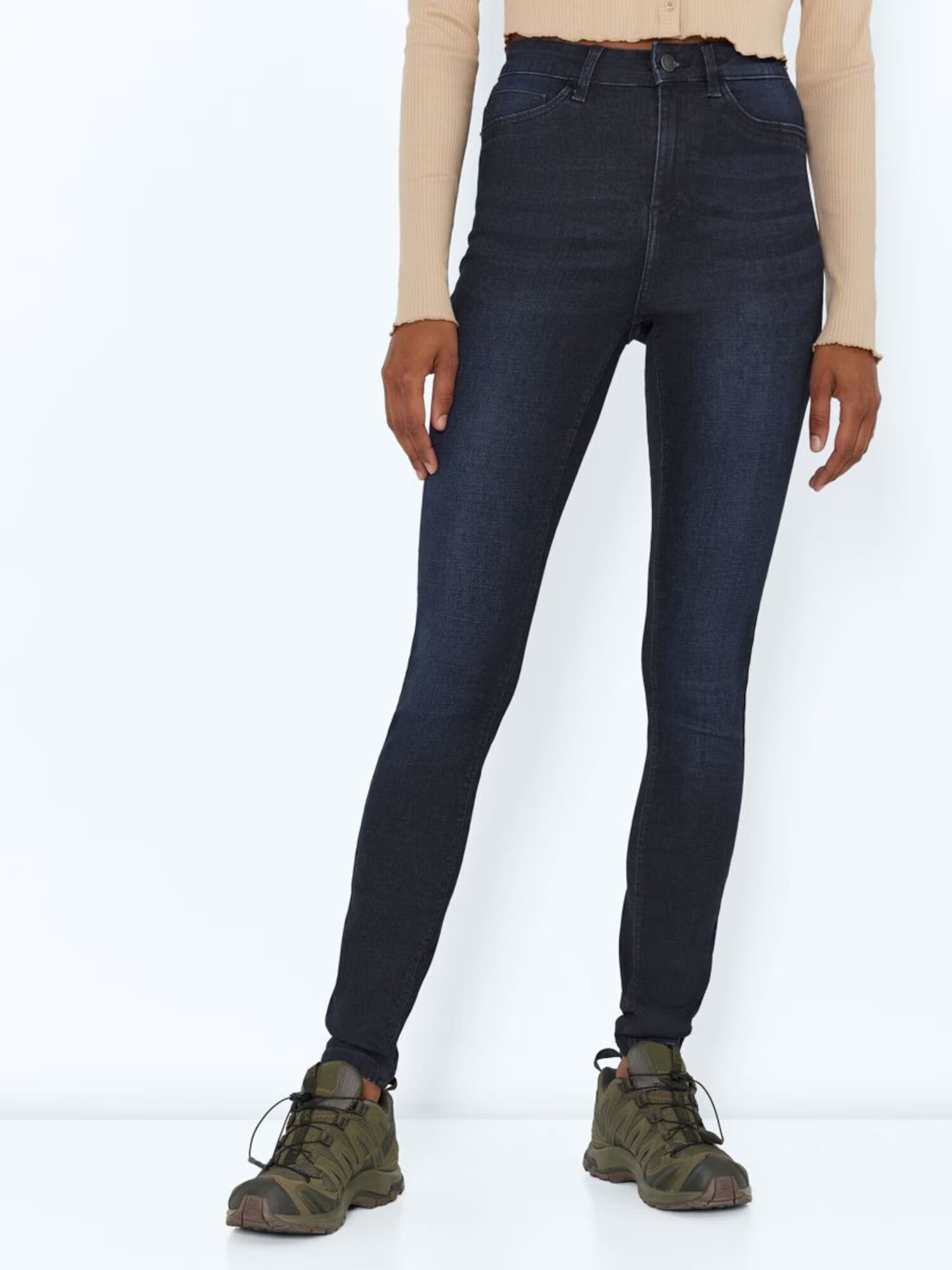 Noisy may Jeans 'Callie' maro / negru - Pled.ro