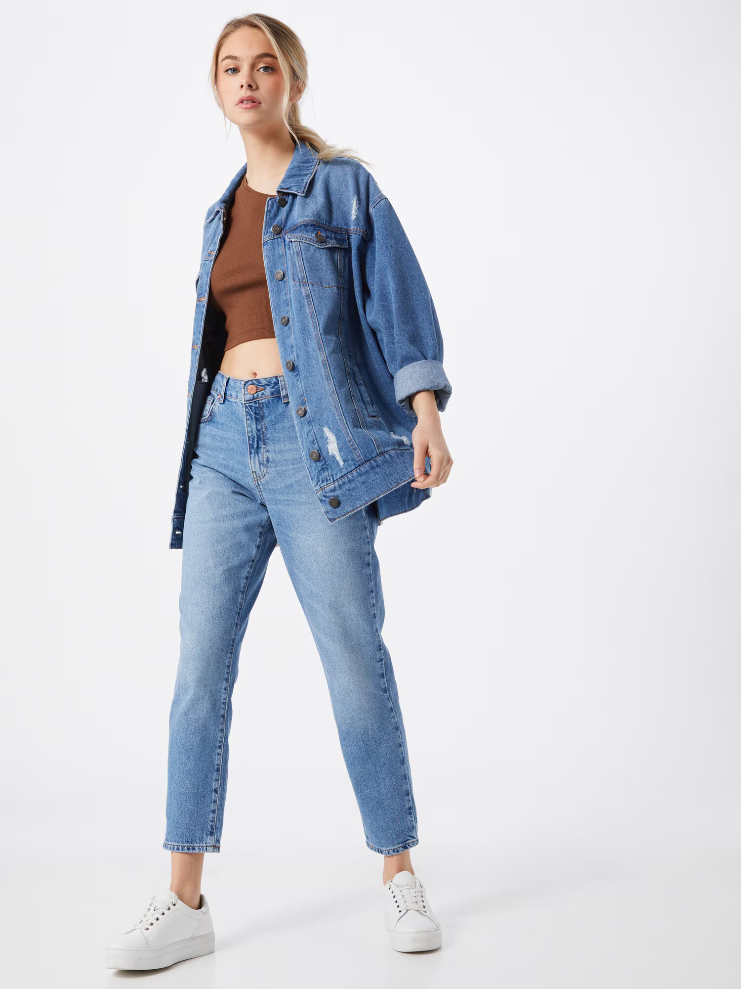 Noisy may Jeans 'Isabel' albastru denim - Pled.ro