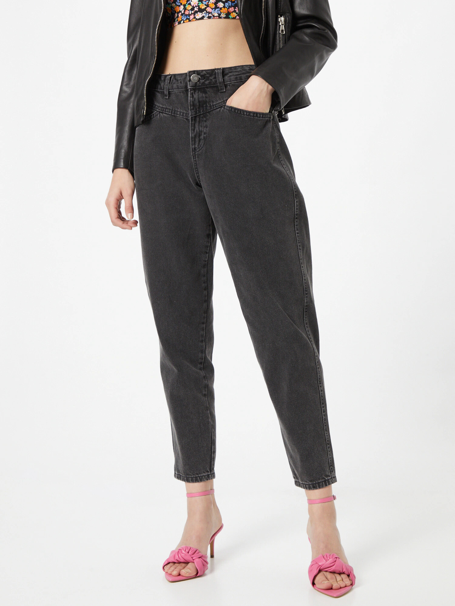 Noisy may Jeans 'JUNE' negru denim - Pled.ro