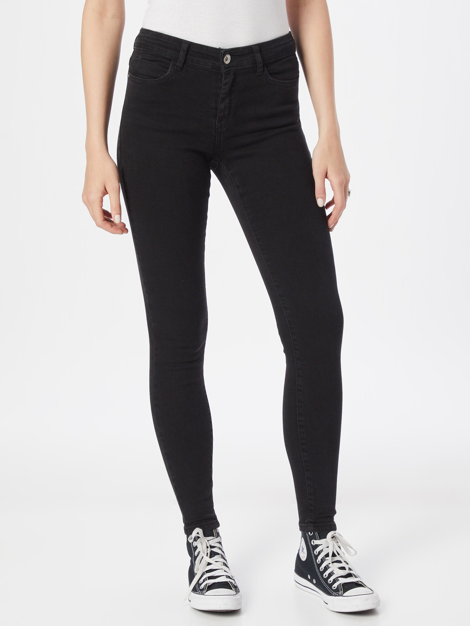 Noisy may Jeans maro / negru - Pled.ro