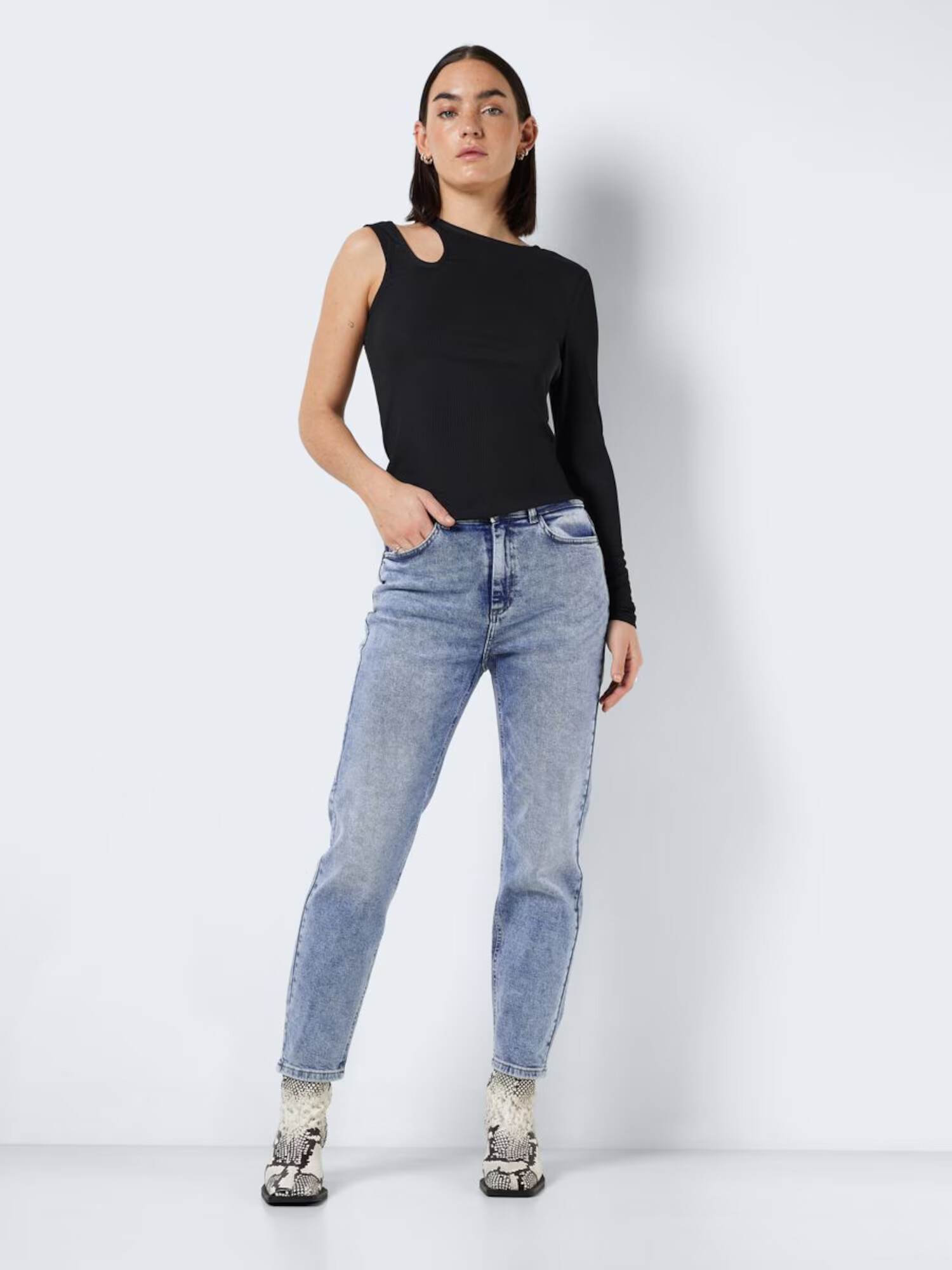 Noisy may Jeans 'ONI' albastru deschis - Pled.ro