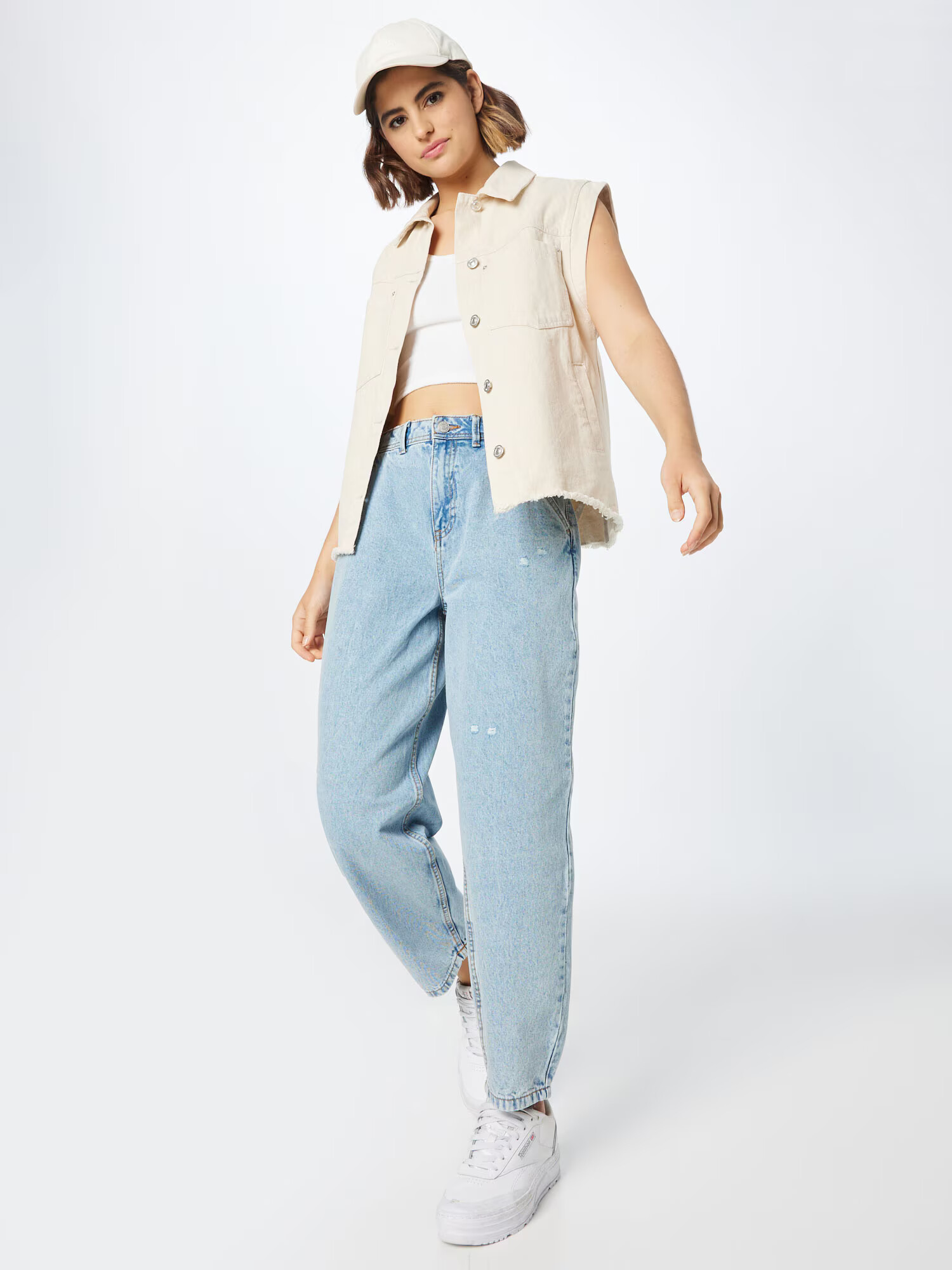 Noisy may Jeans 'SELLA' albastru deschis - Pled.ro