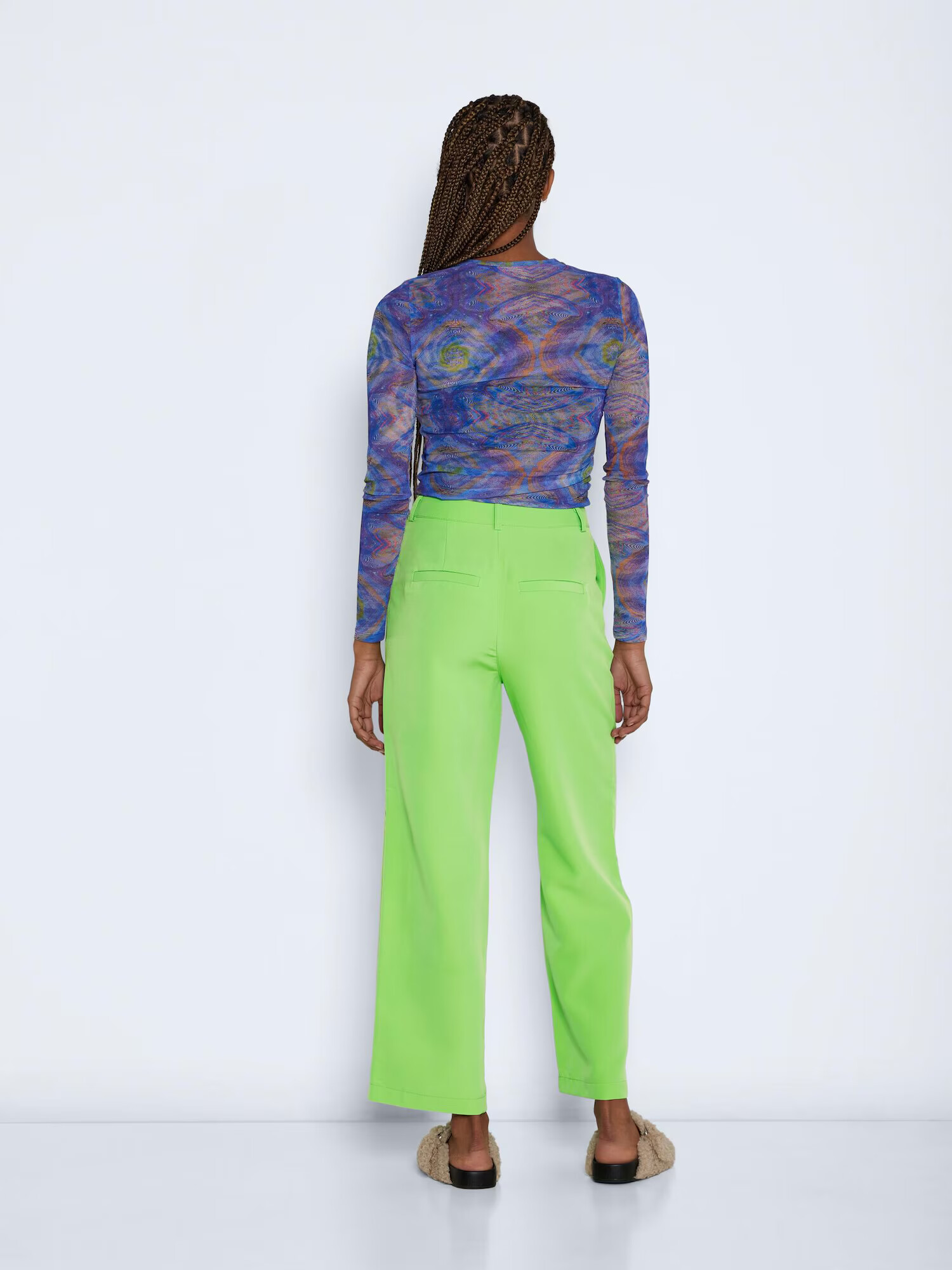 Noisy may Pantaloni 'DREWIE' verde neon - Pled.ro