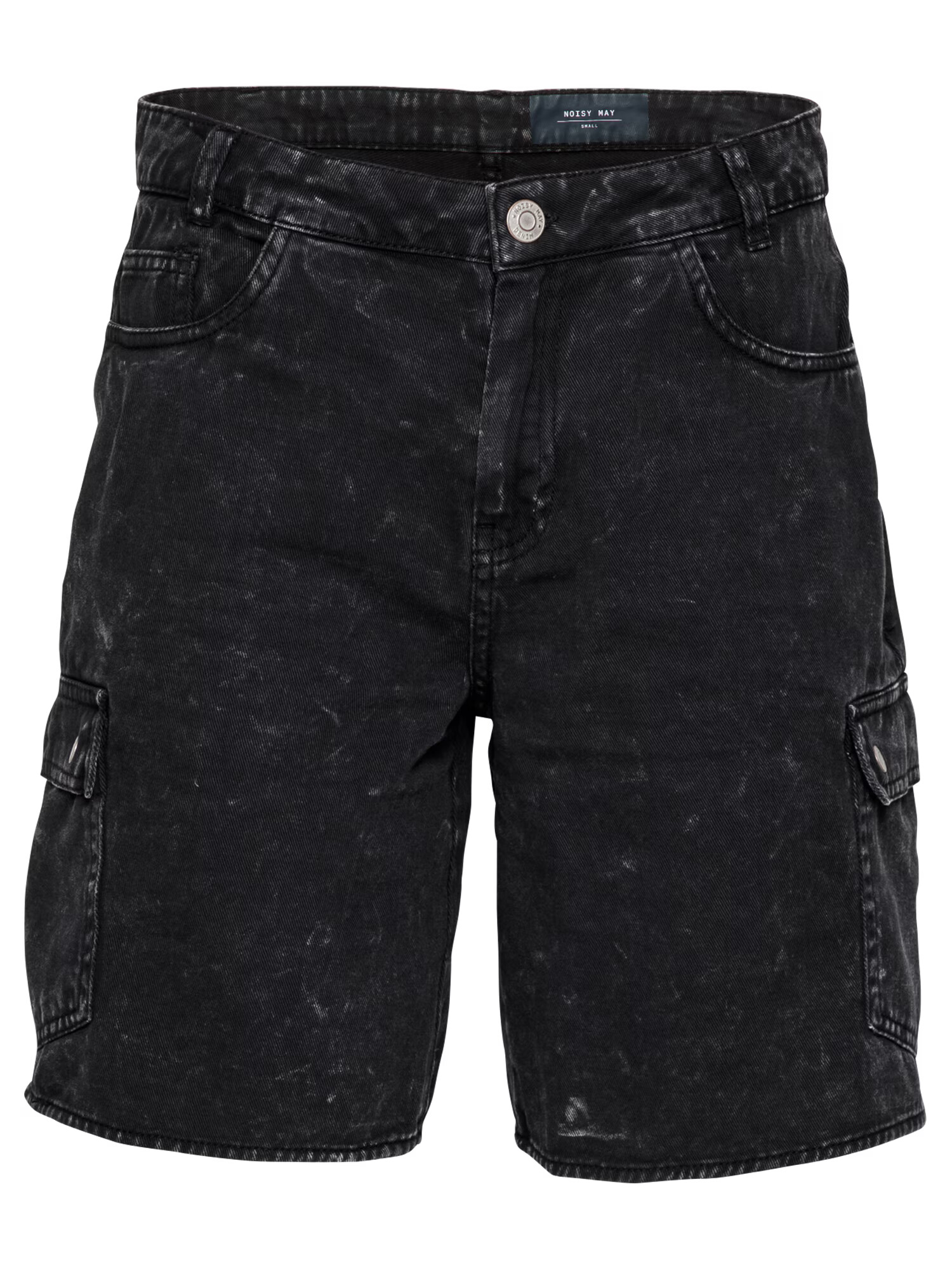 Noisy may Pantaloni eleganți 'LUCKY' negru denim - Pled.ro