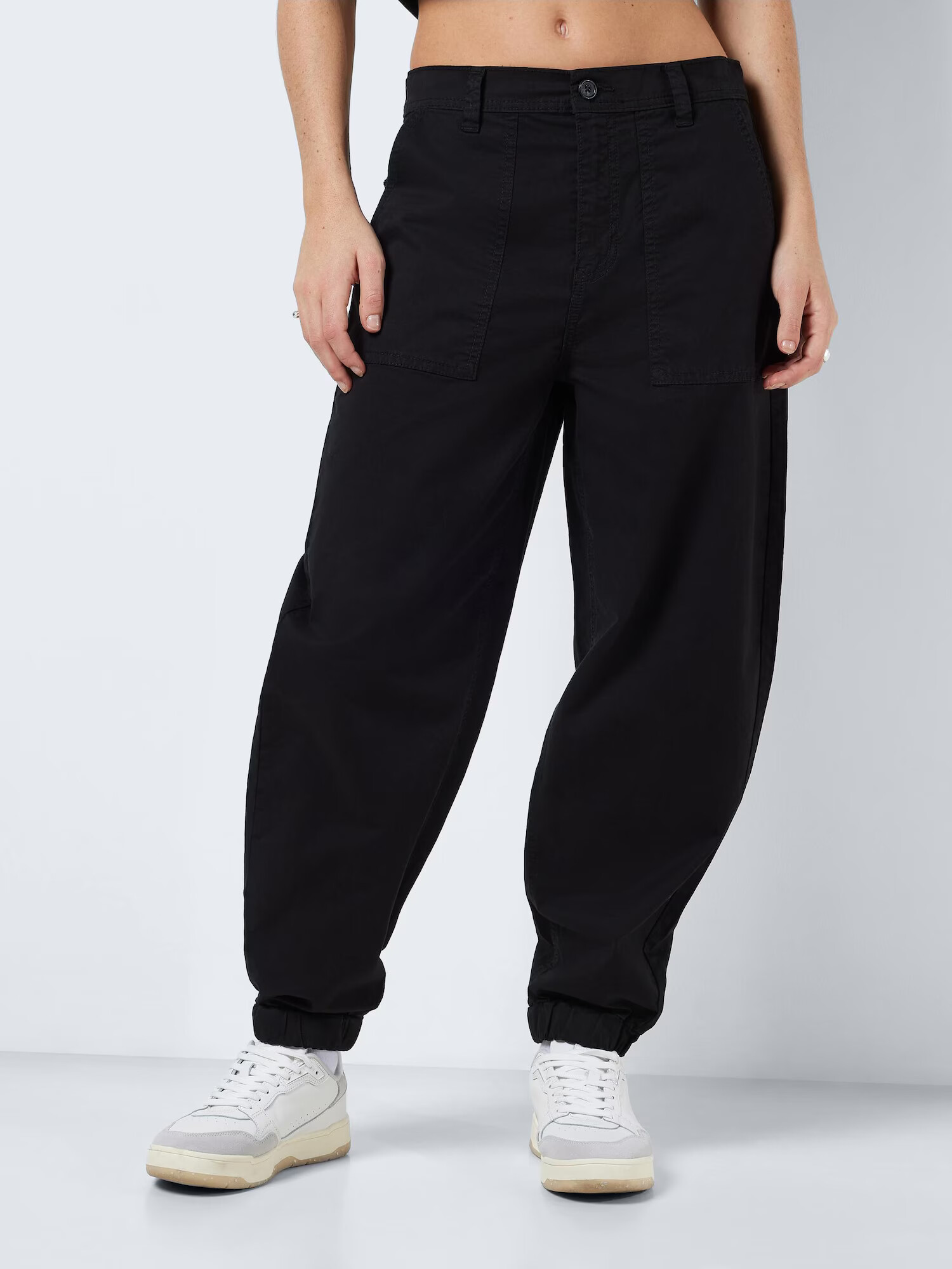 Noisy may Pantaloni 'Lou' negru - Pled.ro