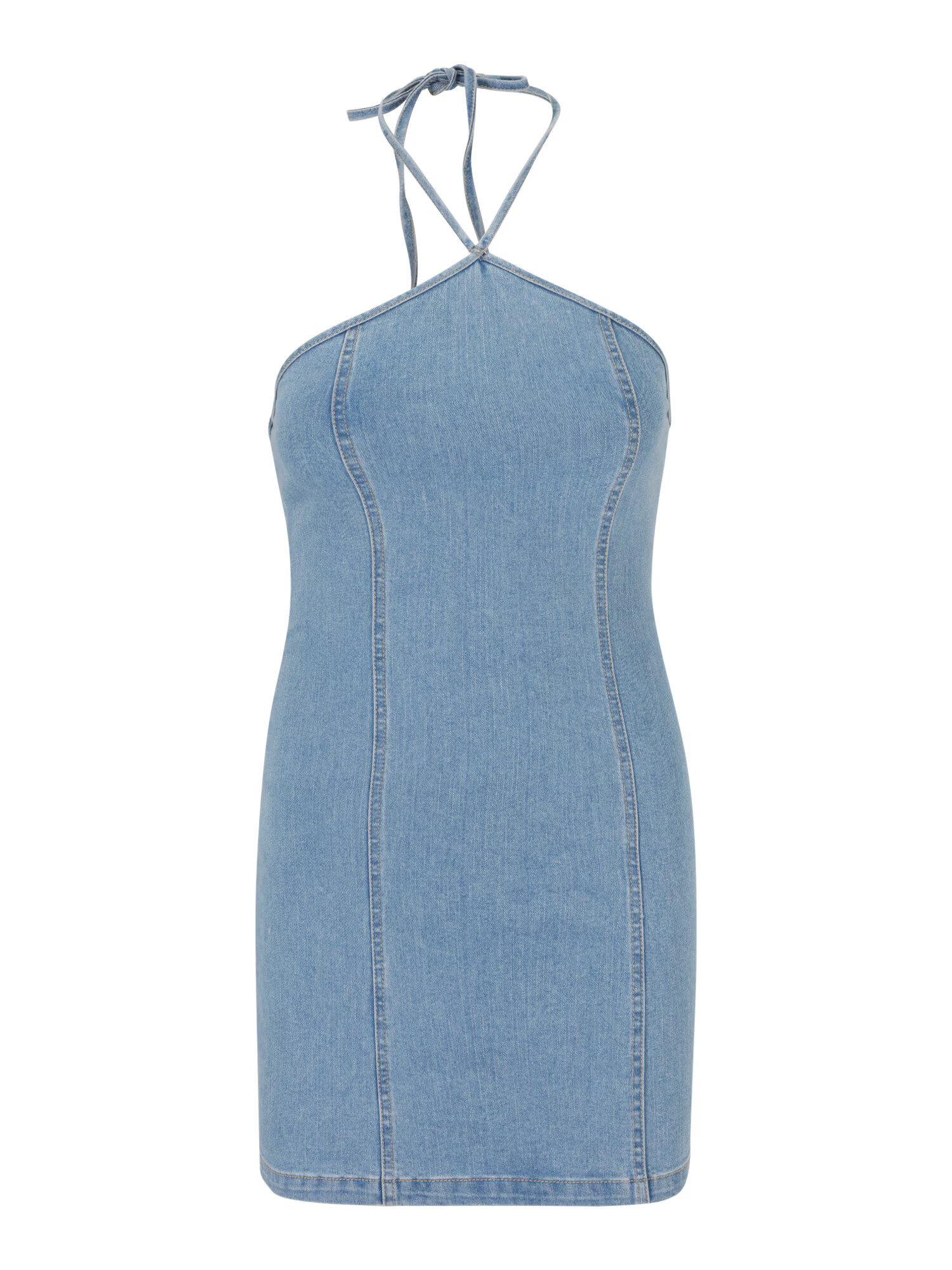 Noisy May Petite Rochie 'NICKY' albastru denim - Pled.ro