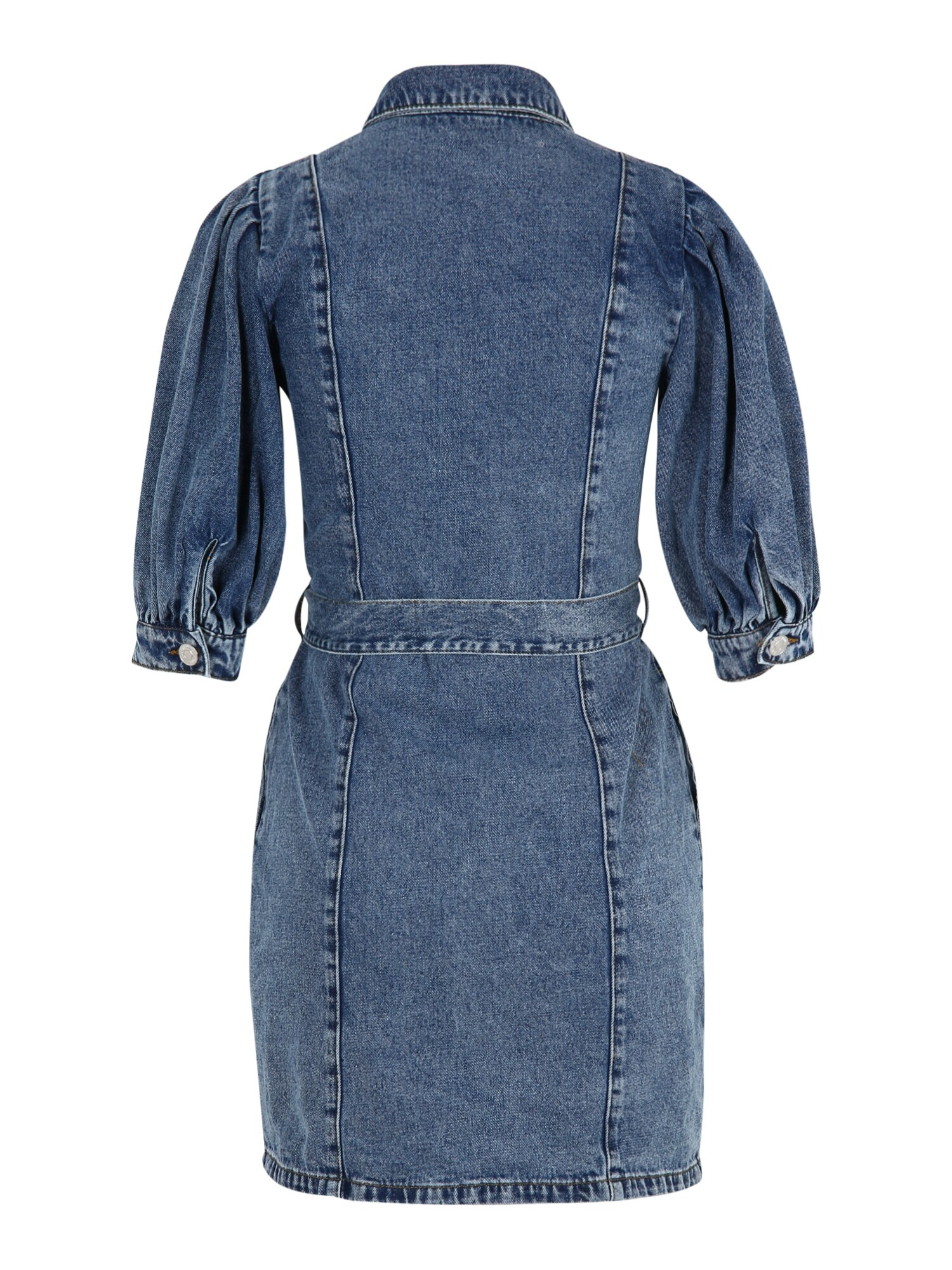 Noisy May Petite Rochie tip bluză 'Freya' albastru denim - Pled.ro