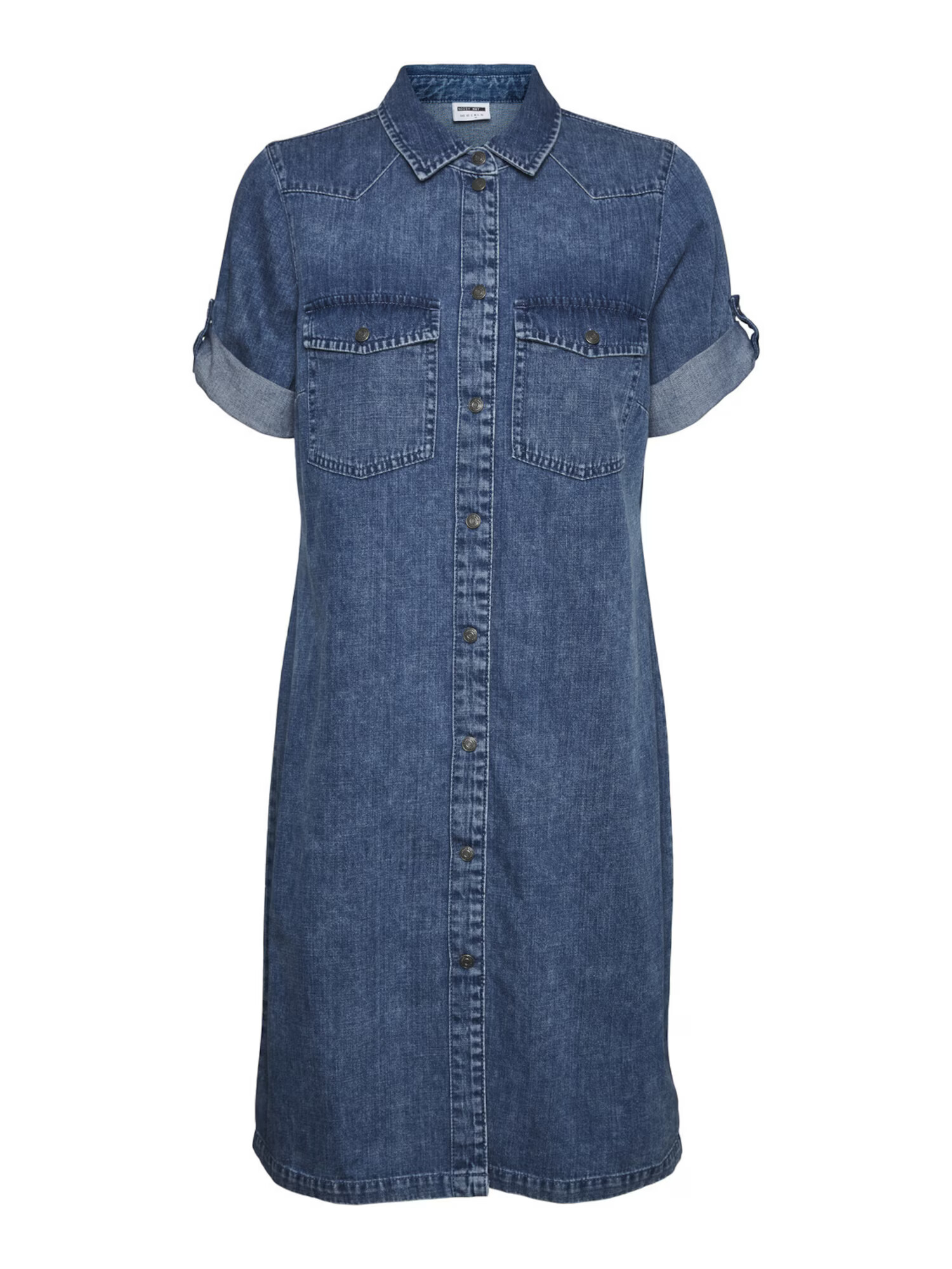 Noisy may Rochie tip bluză albastru denim - Pled.ro