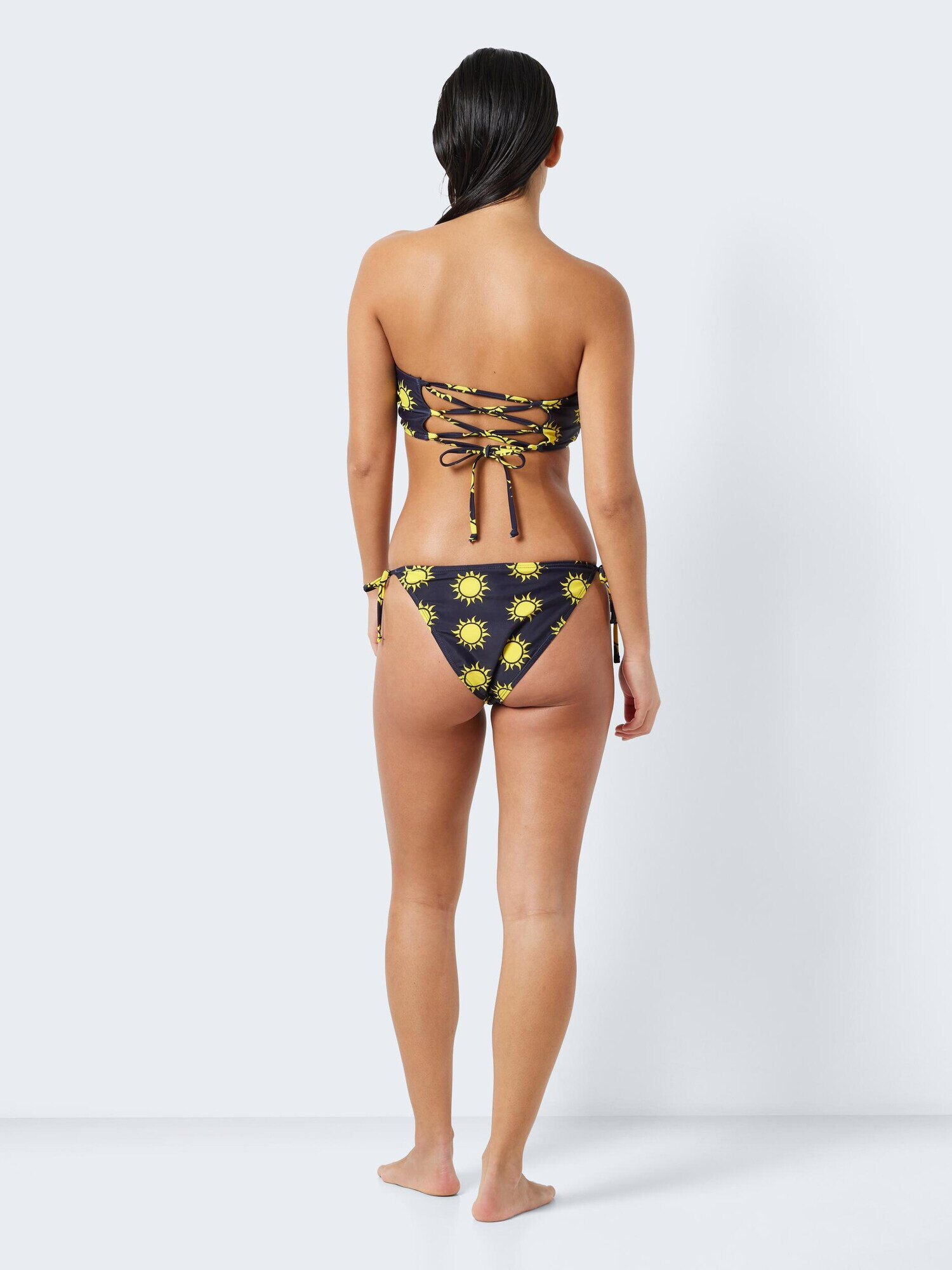 Noisy may Sutien costum de baie galben / negru - Pled.ro