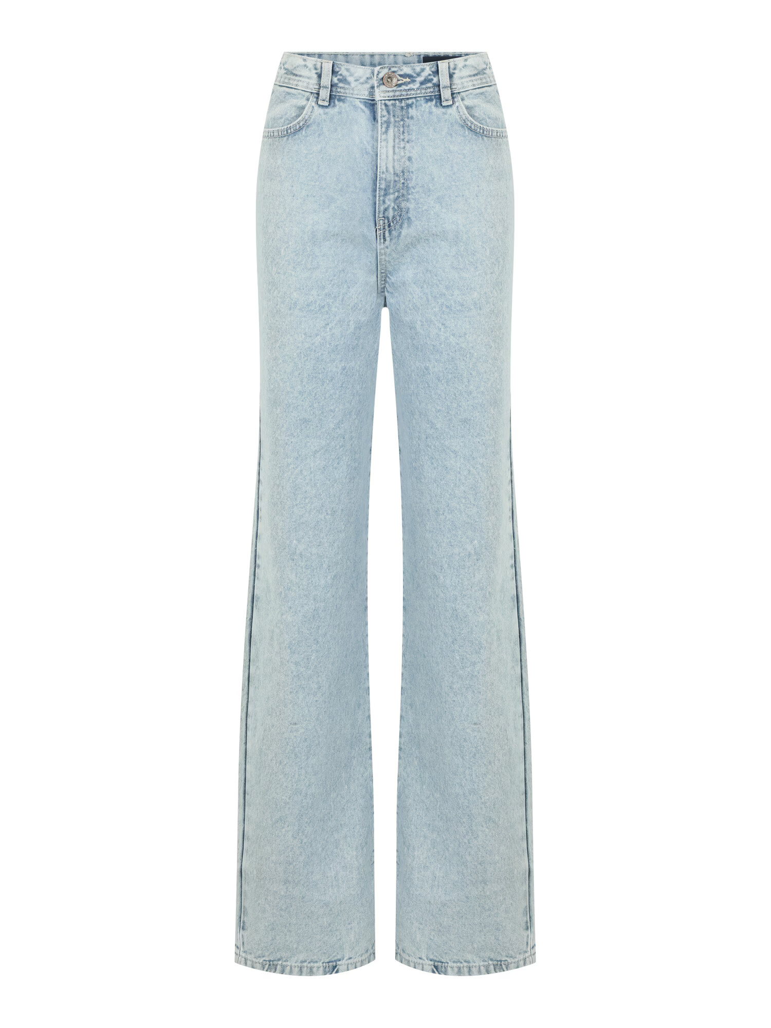 Noisy May Tall Jeans albastru deschis - Pled.ro